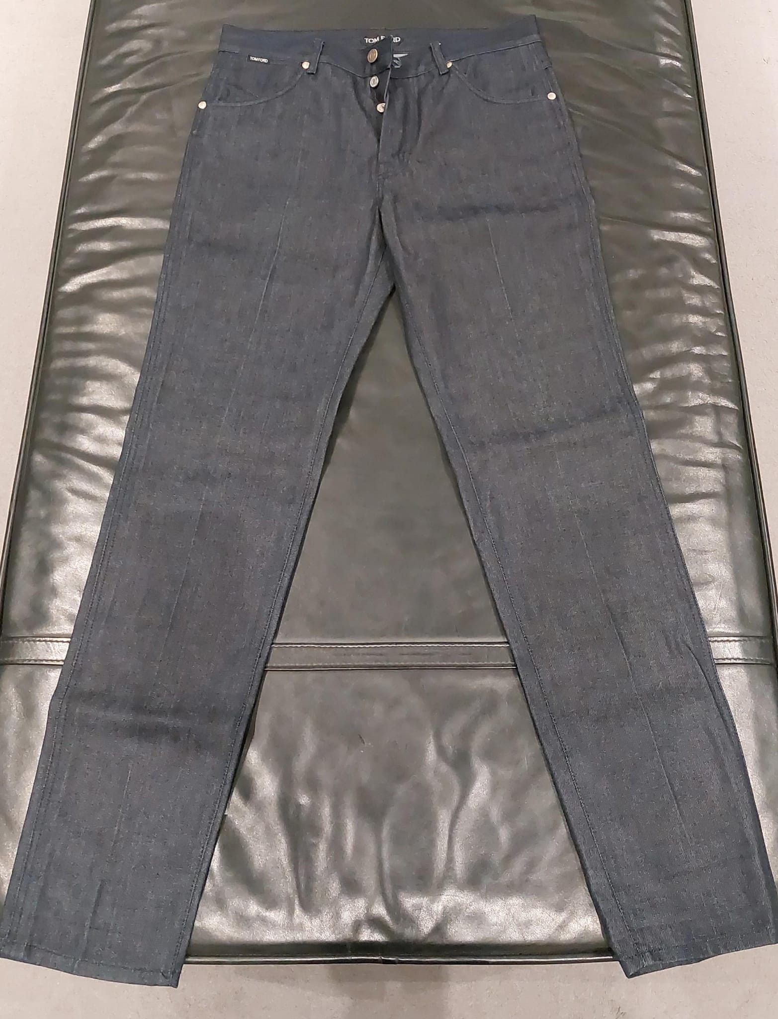 image of Tom Ford O1Loc1C0124 Tfp220Sz Denim Other In Black, Men's (Size 32)