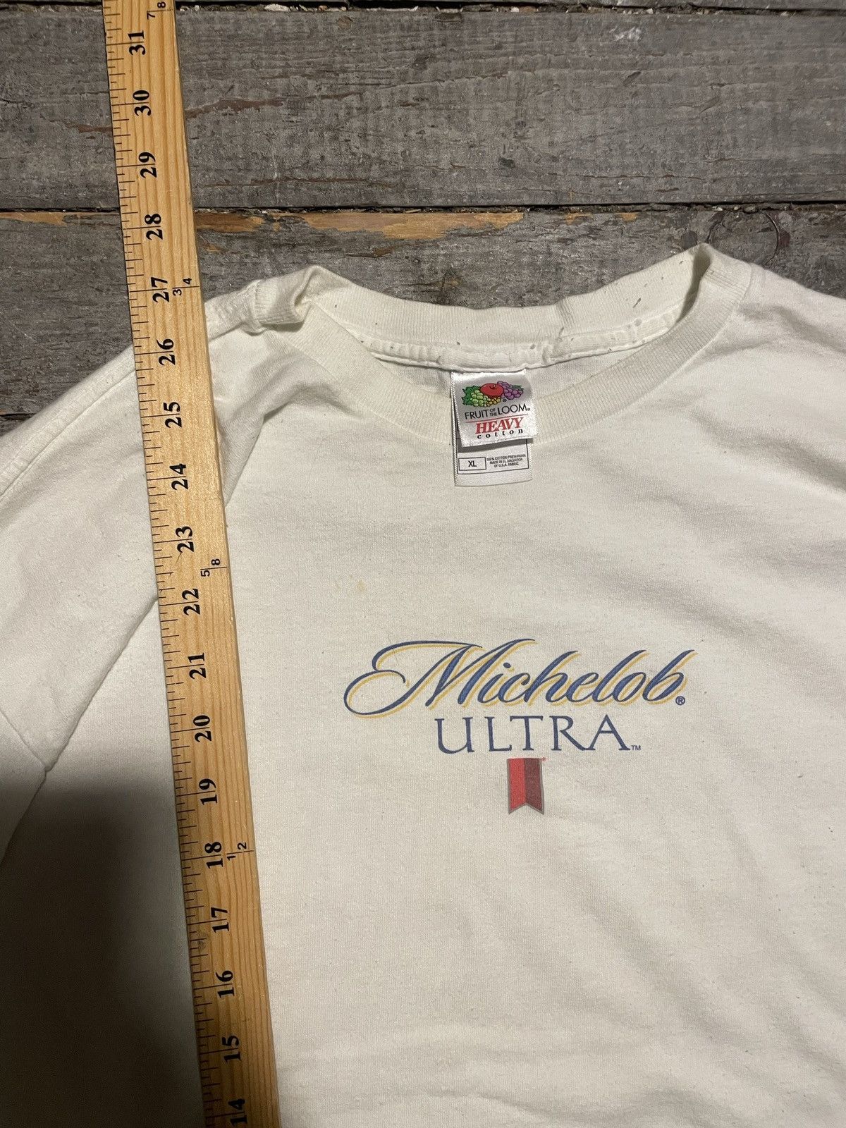 Vintage Y2K Michelob Ultra Beer T Shirt Size US XL / EU 56 / 4 - 2 Thumbnail