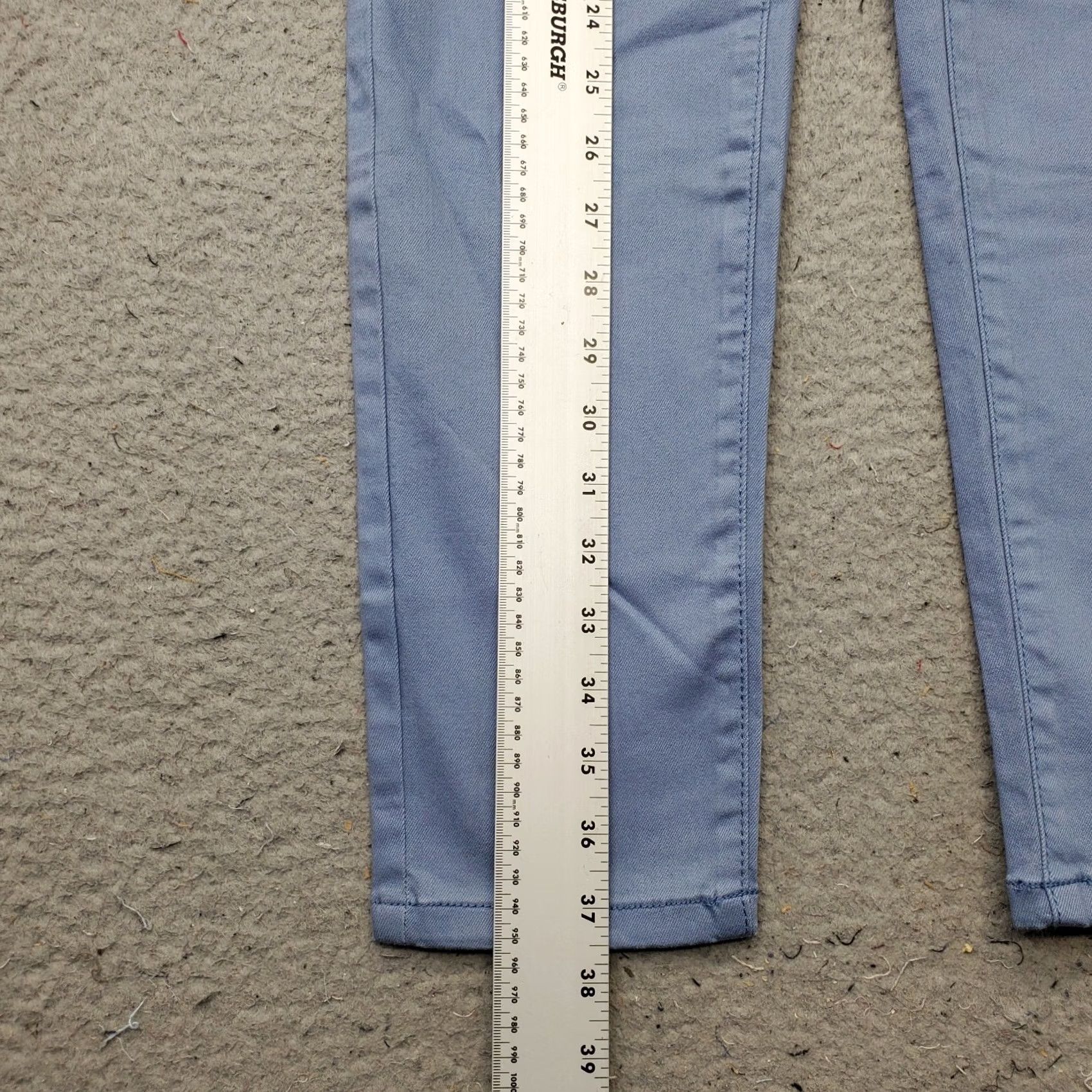 Jones New York Jones New York Jeans Womens 6 Blue Denim Comfort Stretch Skinny Waistband 28.25" Inseam Pants Size 28" / US 6 / IT 42 - 3 Thumbnail