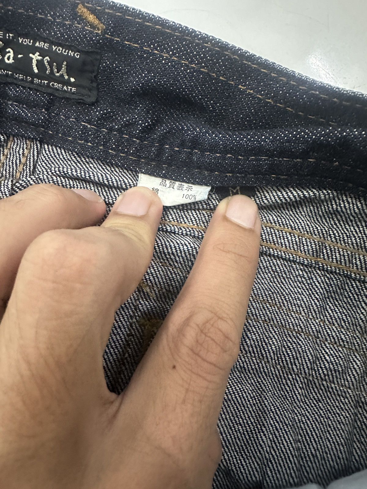 Japanese Brand Japanese BA-TSU Paint Splitter Jeans Size US 30 / EU 46 - 12 Thumbnail
