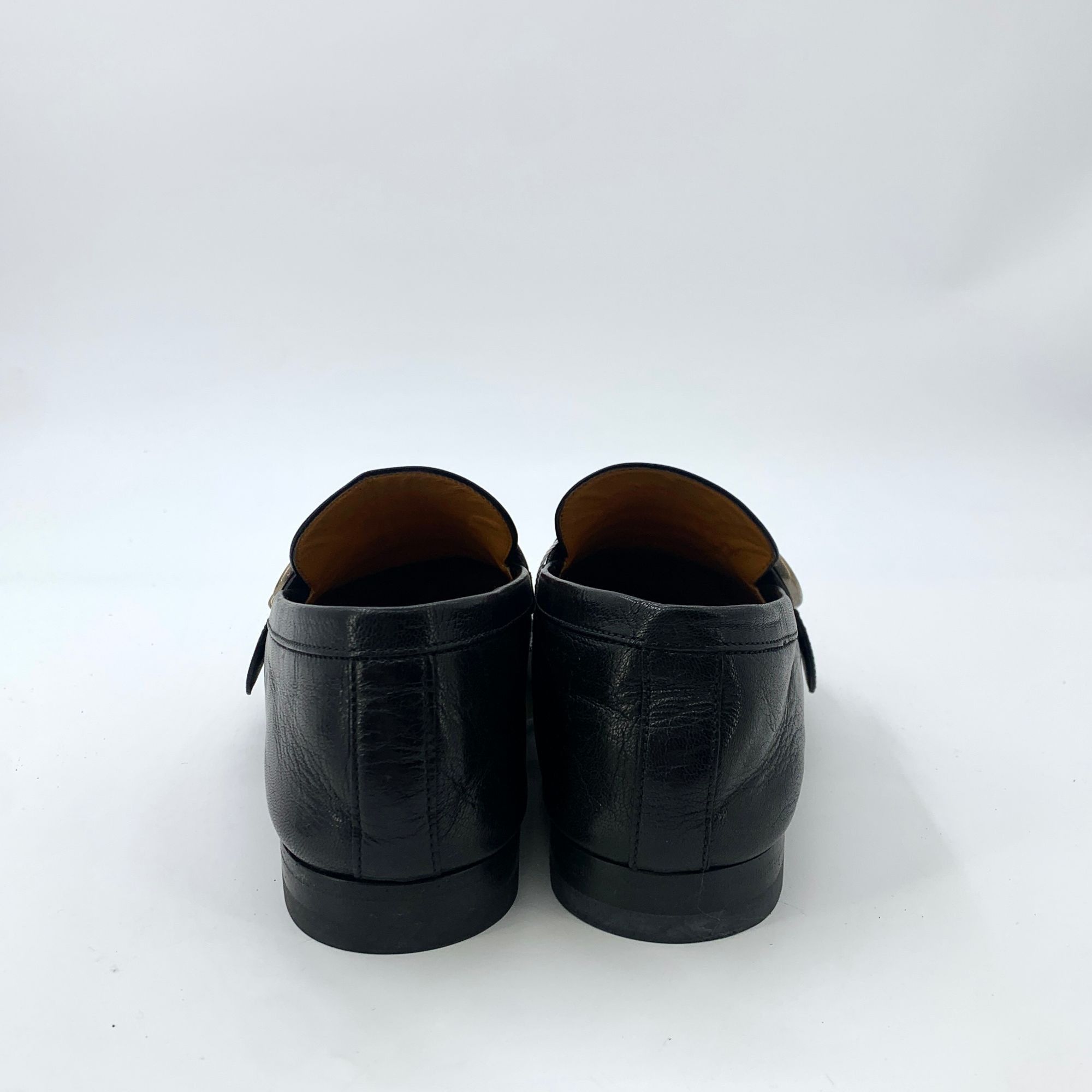 Gucci Gucci Rhyton Black Double-G Buckle Slip-On Loafers (Size 41) Size US 8 / EU 41 - 8 Thumbnail