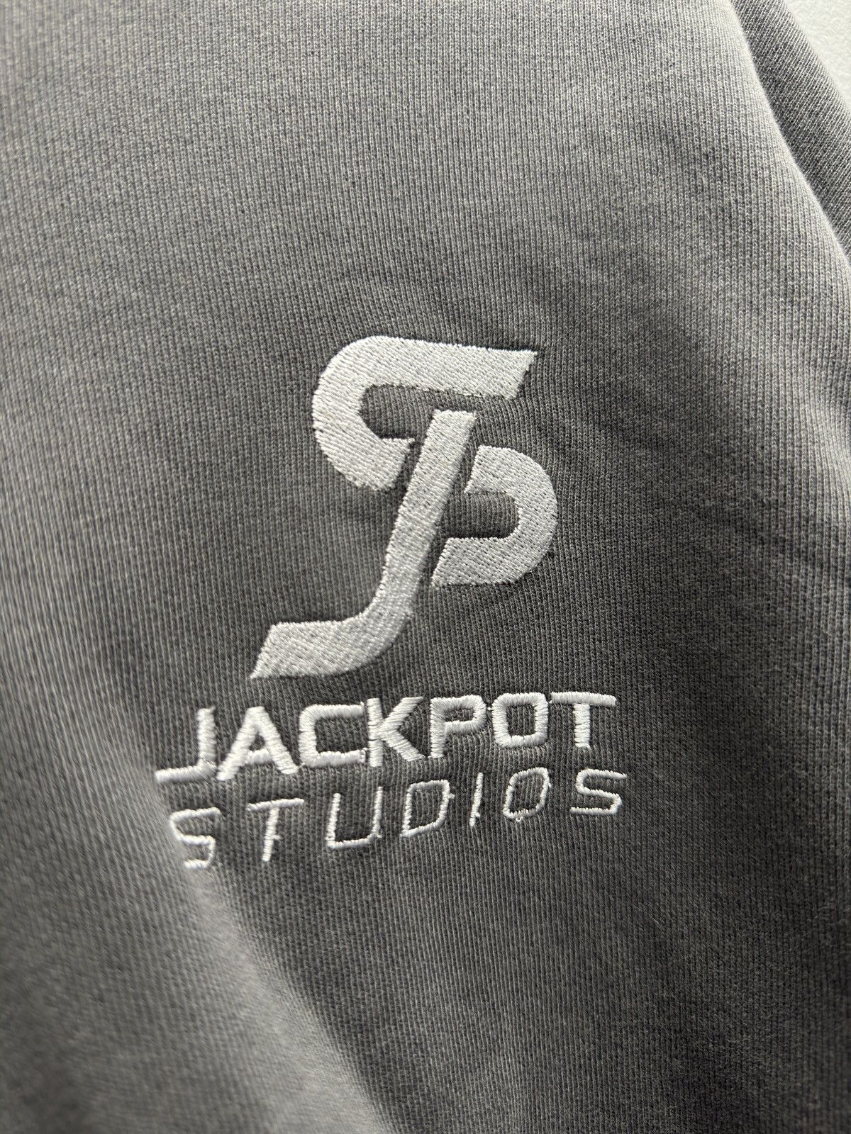 Other Jackpot Studios Diamonds Zip Up Hoodie (Grey) Size US L / EU 52-54 / 3 - 3 Thumbnail