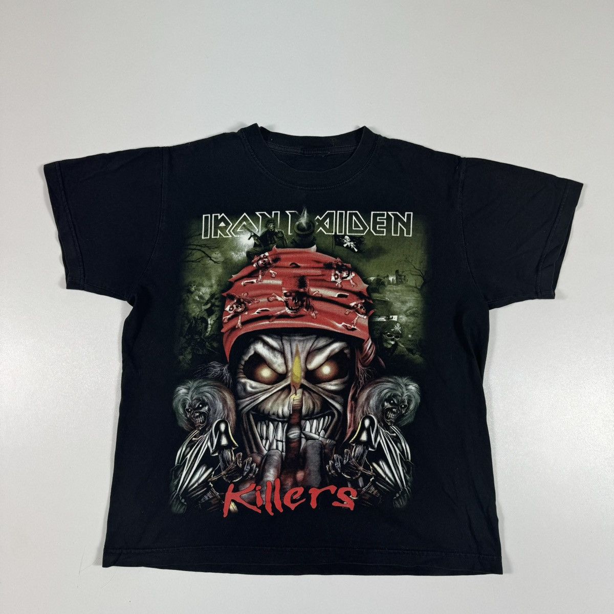 Iron Maiden × Slipknot × Vintage vintage iron maiden 90s merch band rock y2k Size US M / EU 48-50 / 2 - 1 Thumbnail