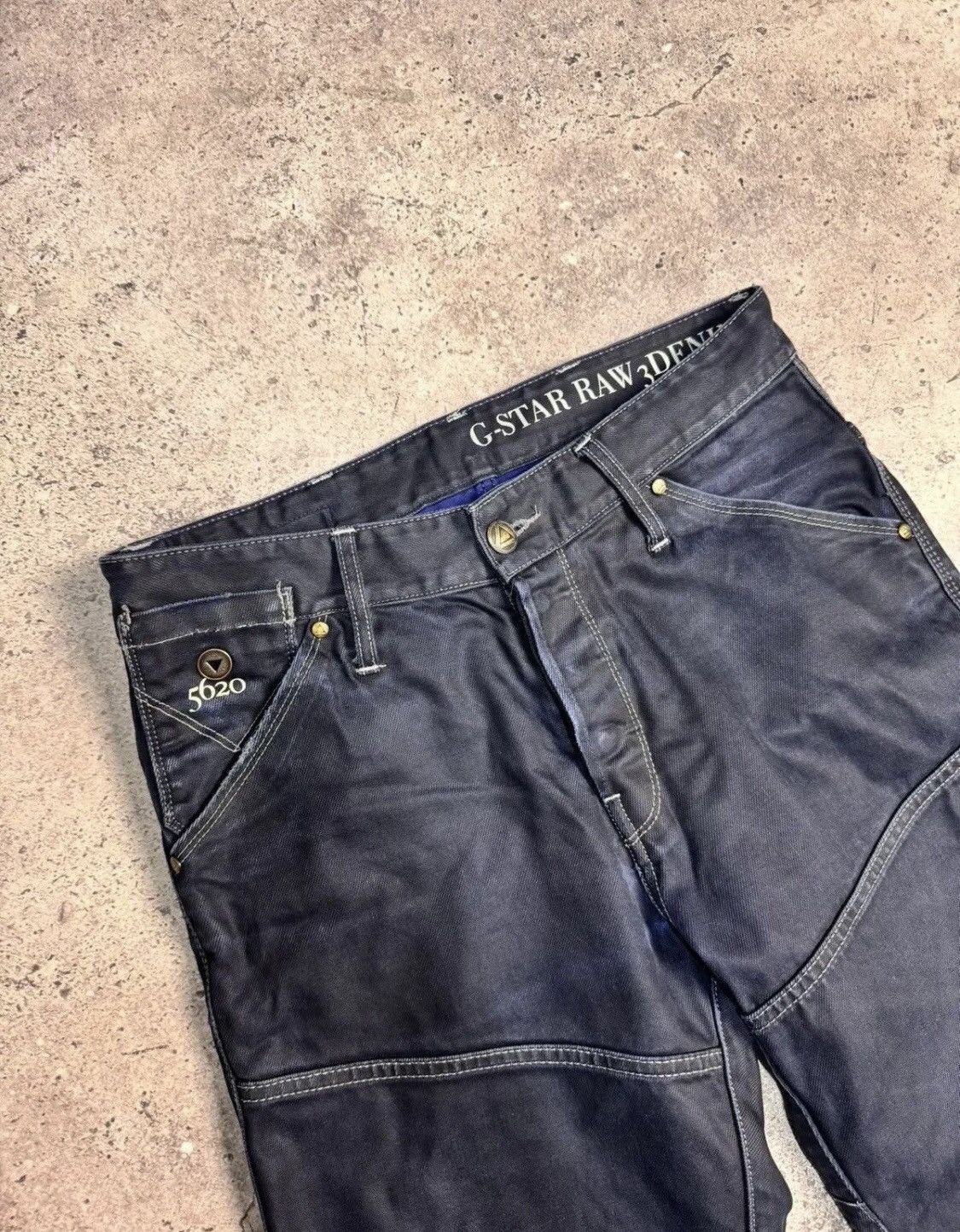 Other Vintage Junya Watanabe Bondage Style G Star Raw Cargo Pants Size US 31 - 4 Thumbnail