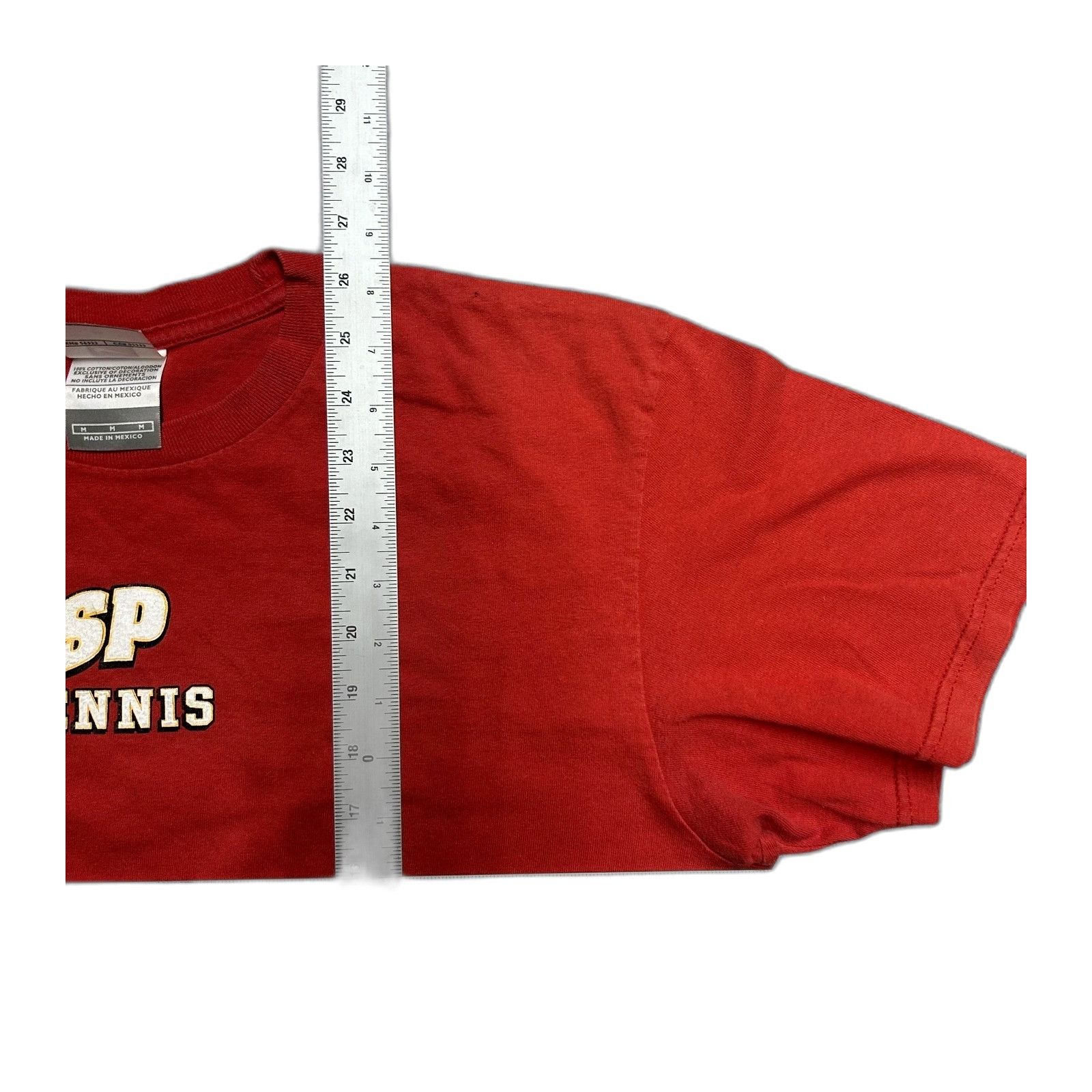 Nike Vintage Nike SP Tennis Shirt Mens Medium Red Size US M / EU 48-50 / 2 - 2 Thumbnail