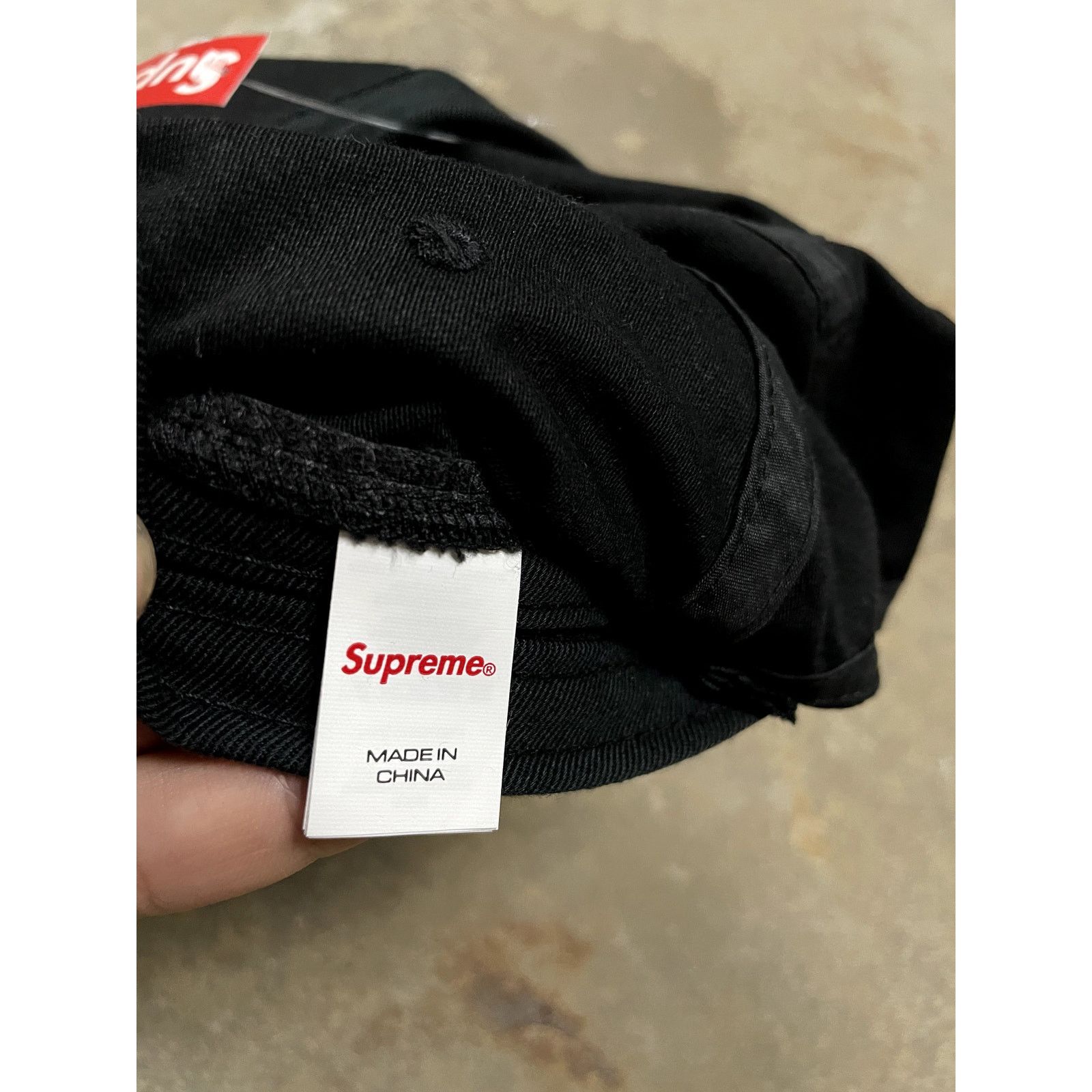 Supreme Supreme Arabic Logo Cap Black New OS With Tags Size ONE SIZE - 3 Thumbnail