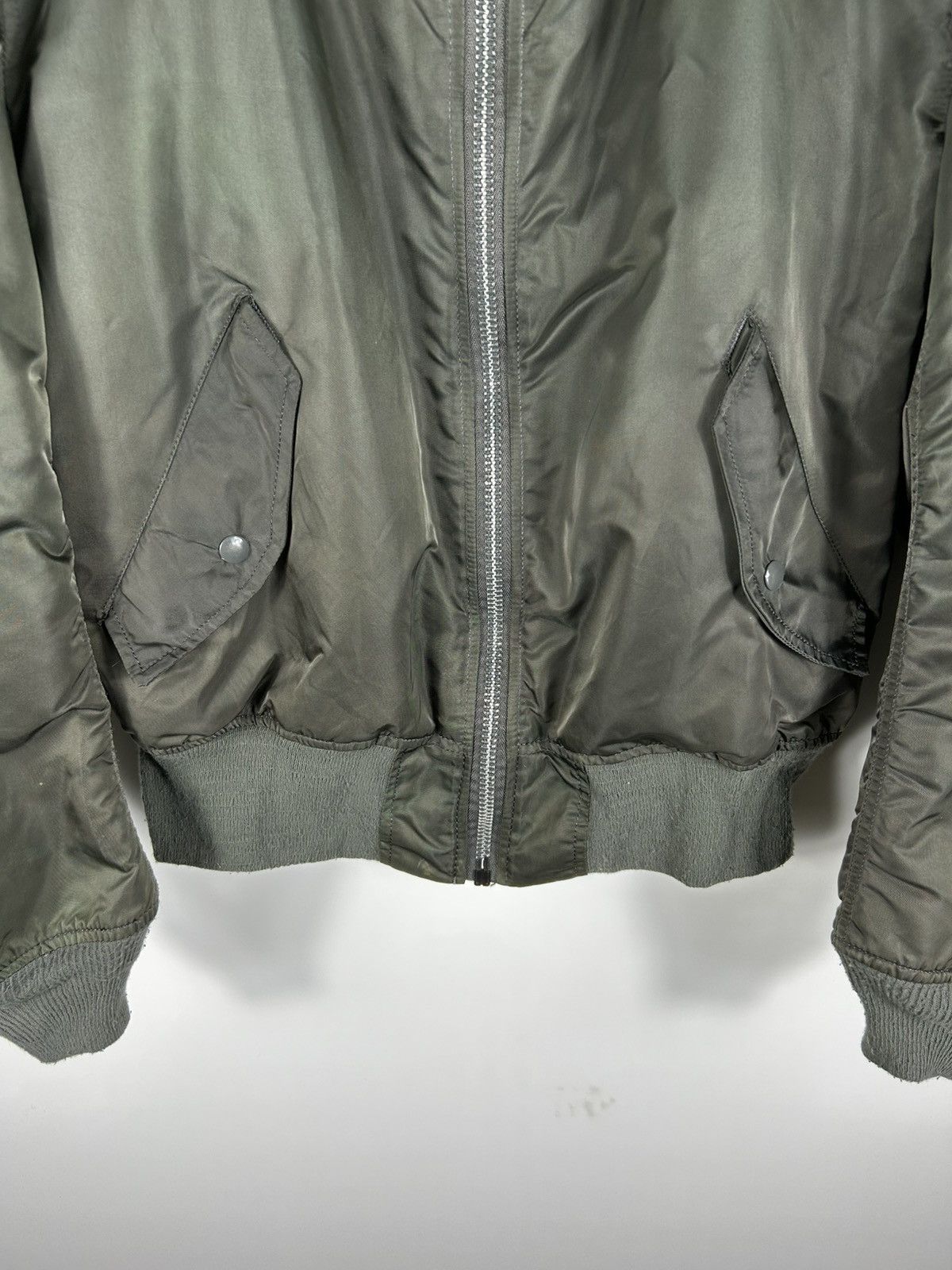 Alpha Industries ⚡️Vintage Alpha Industries USA Ma 1 Bomber Jacket Size US M / EU 48-50 / 2 - 6 Thumbnail