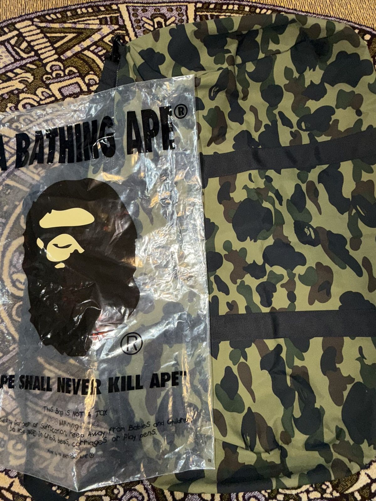 Bape Bape Duffle Bag Size ONE SIZE - 2 Thumbnail