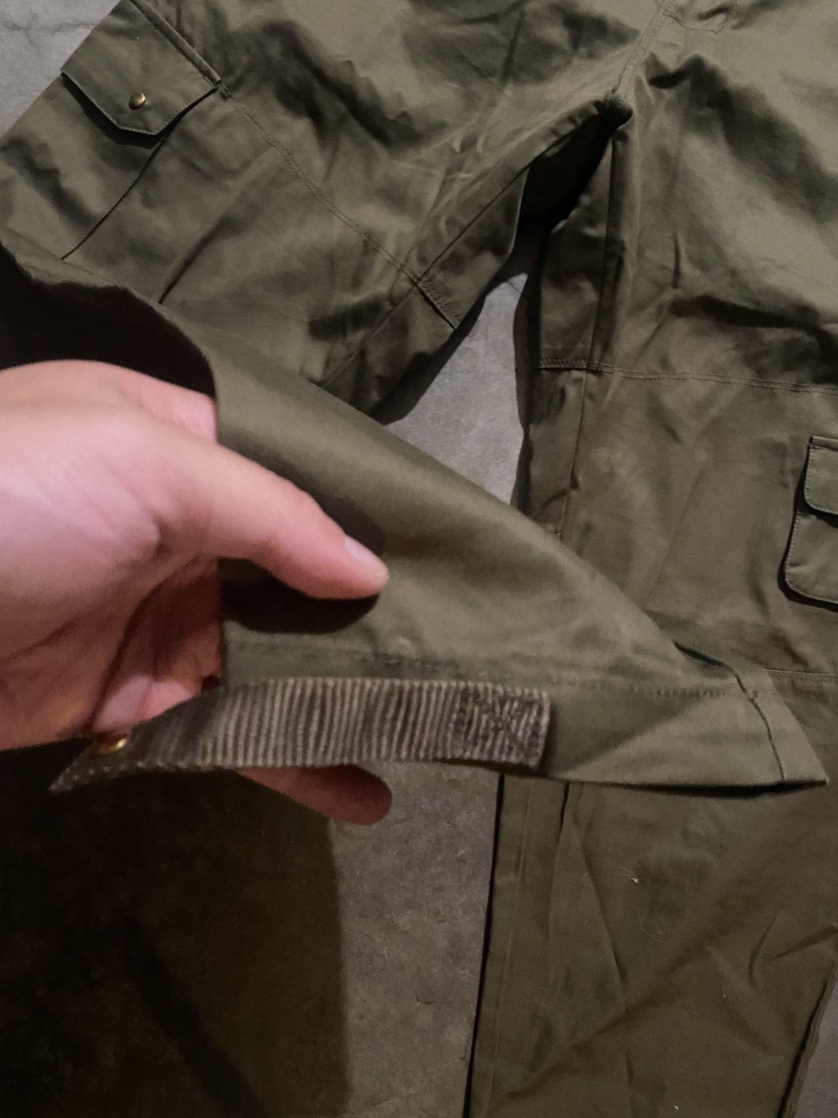 Kith × Vintage Olive Kith Vintage Military Style Pants Size US 33 - 6 Thumbnail