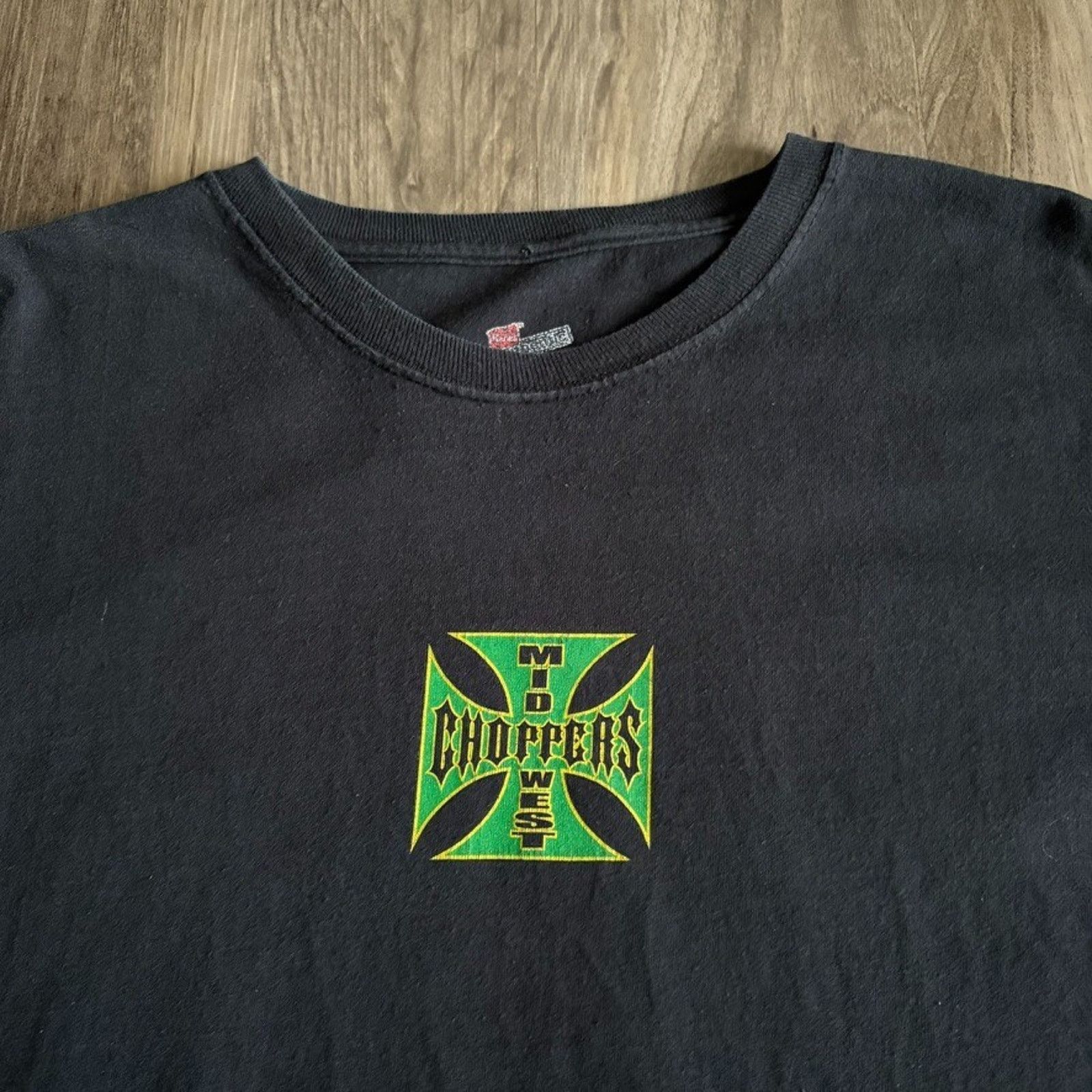 Vintage Y2K West Coast Choppers Style T-Shirt Men's Size XL
