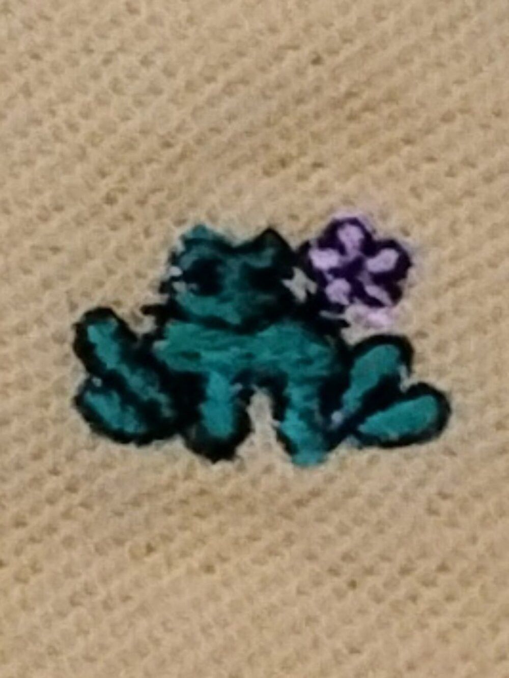 Other Vintage Gerard Works Frog Flower Polo Shirt Size M / US 6-8 / IT 42-44 - 2 Thumbnail