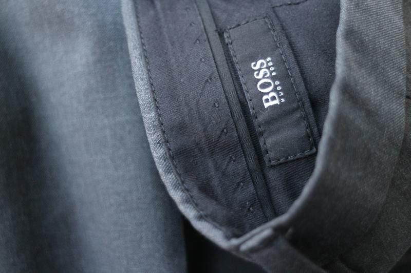 Hugo Boss Hugo Boss Charcoal Grey Suit Set Size 46 Size 46R - 10 Thumbnail