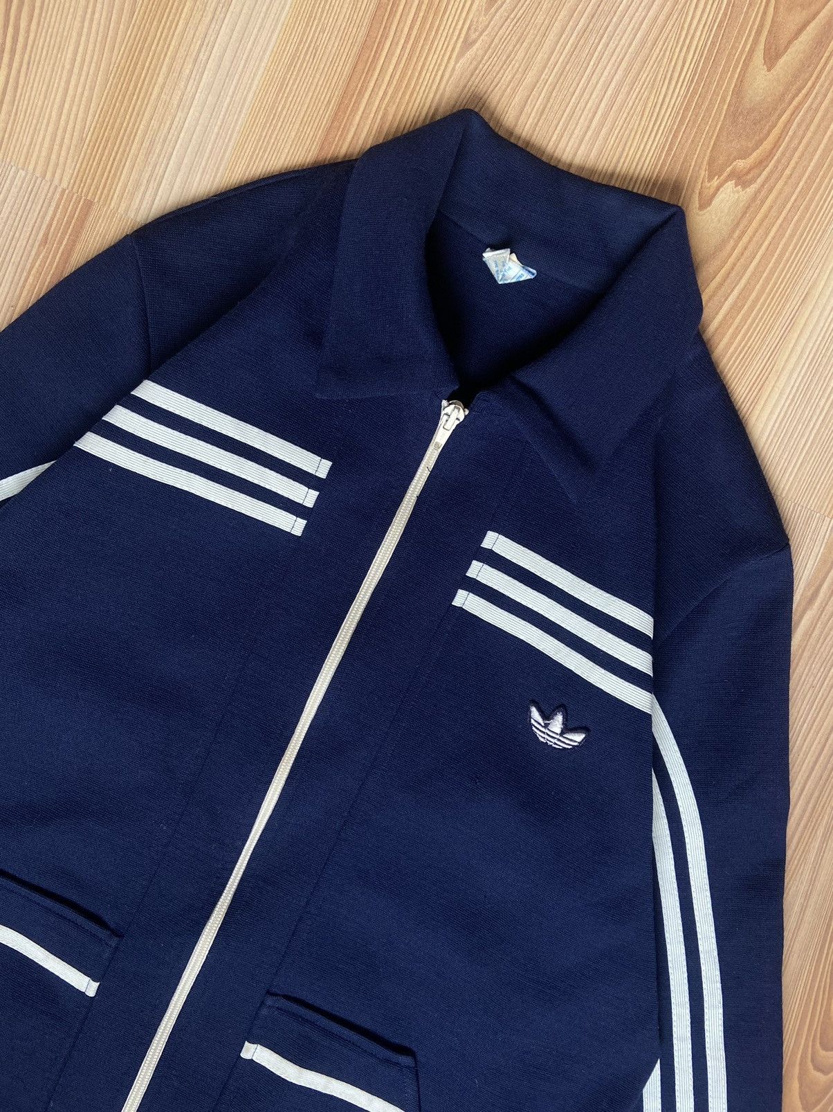 Adidas Vintage 70s Track Jacket Adidas Originals Rare Item Size US M / EU 48-50 / 2 - 2 Thumbnail