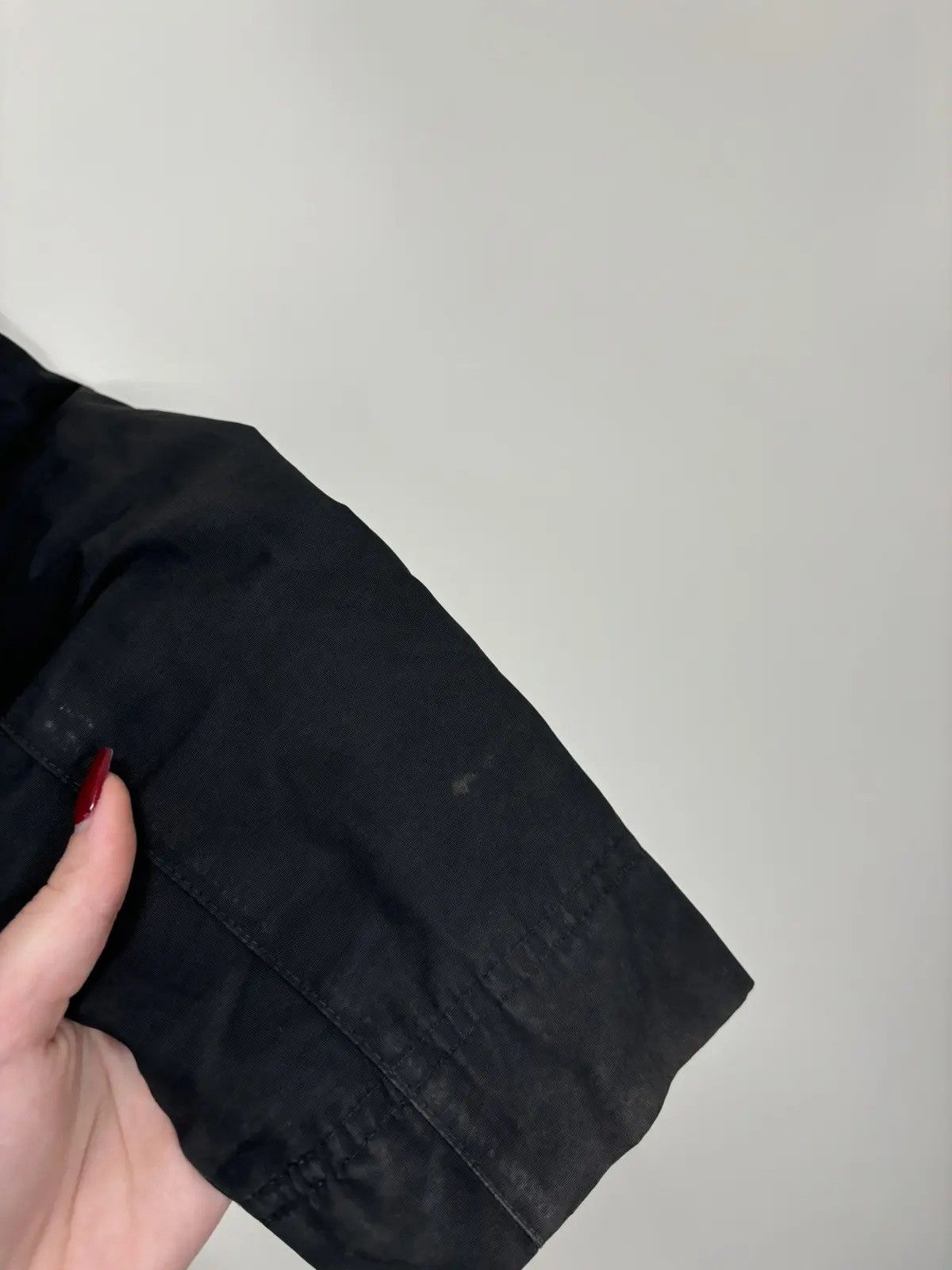 Nike × Vintage Vintage Nike Women’s Black Hooded Hype Full Zip Jacket Size M / US 6-8 / IT 42-44 - 8 Thumbnail