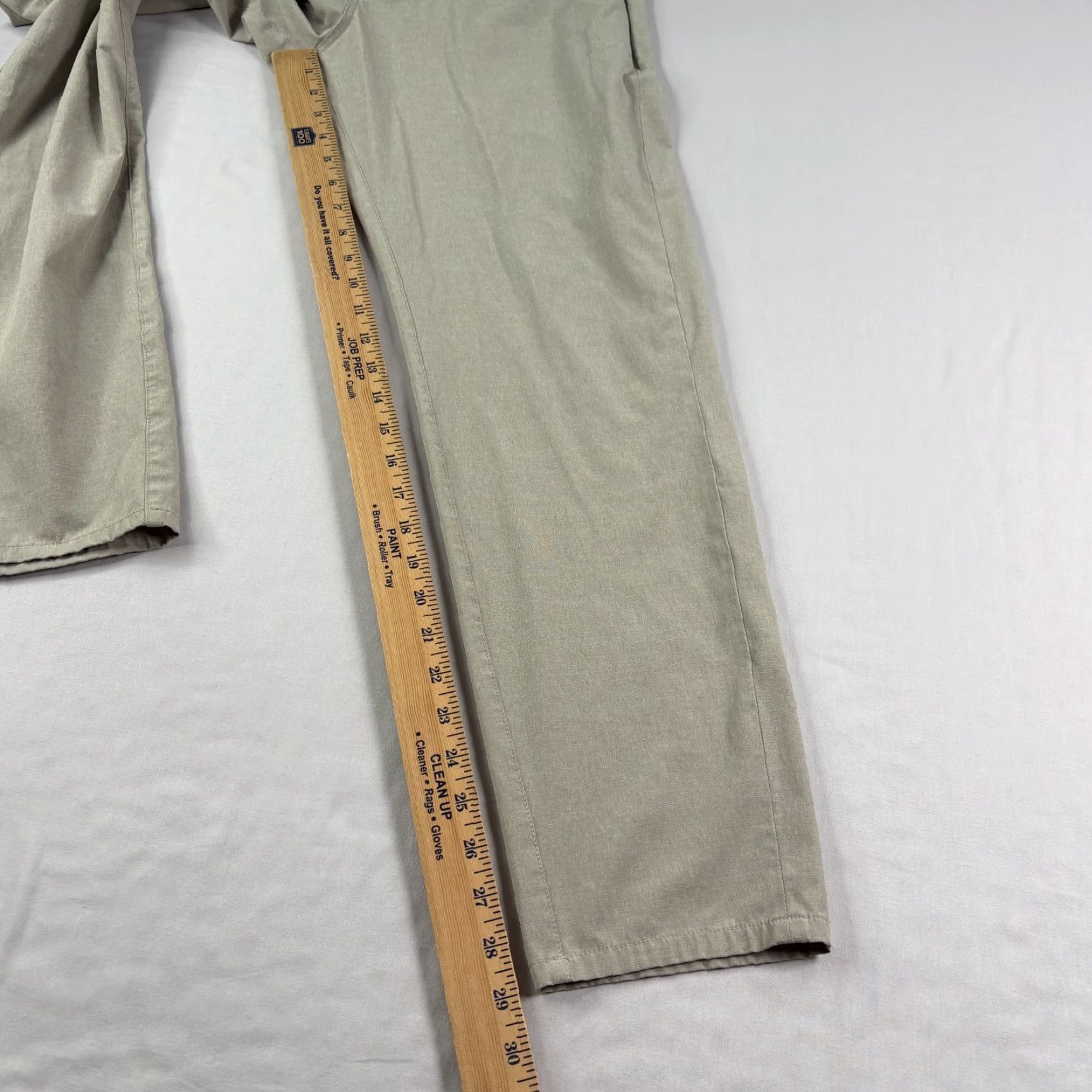Vuori Vuori Mens Size 32 Beige Chino Golf Tech Stretch Performance Casual Pants Size US 32 / EU 48 - 6 Thumbnail
