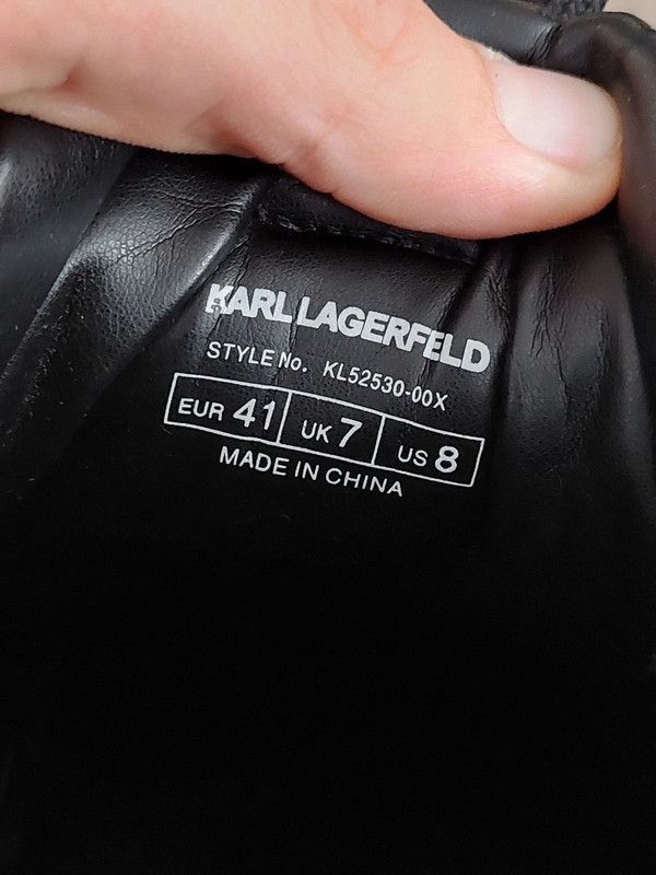 Karl Lagerfeld Sneakersy damskie Karl Lagerfeld rozm 41 Size US 8 / EU 41 - 8 Thumbnail