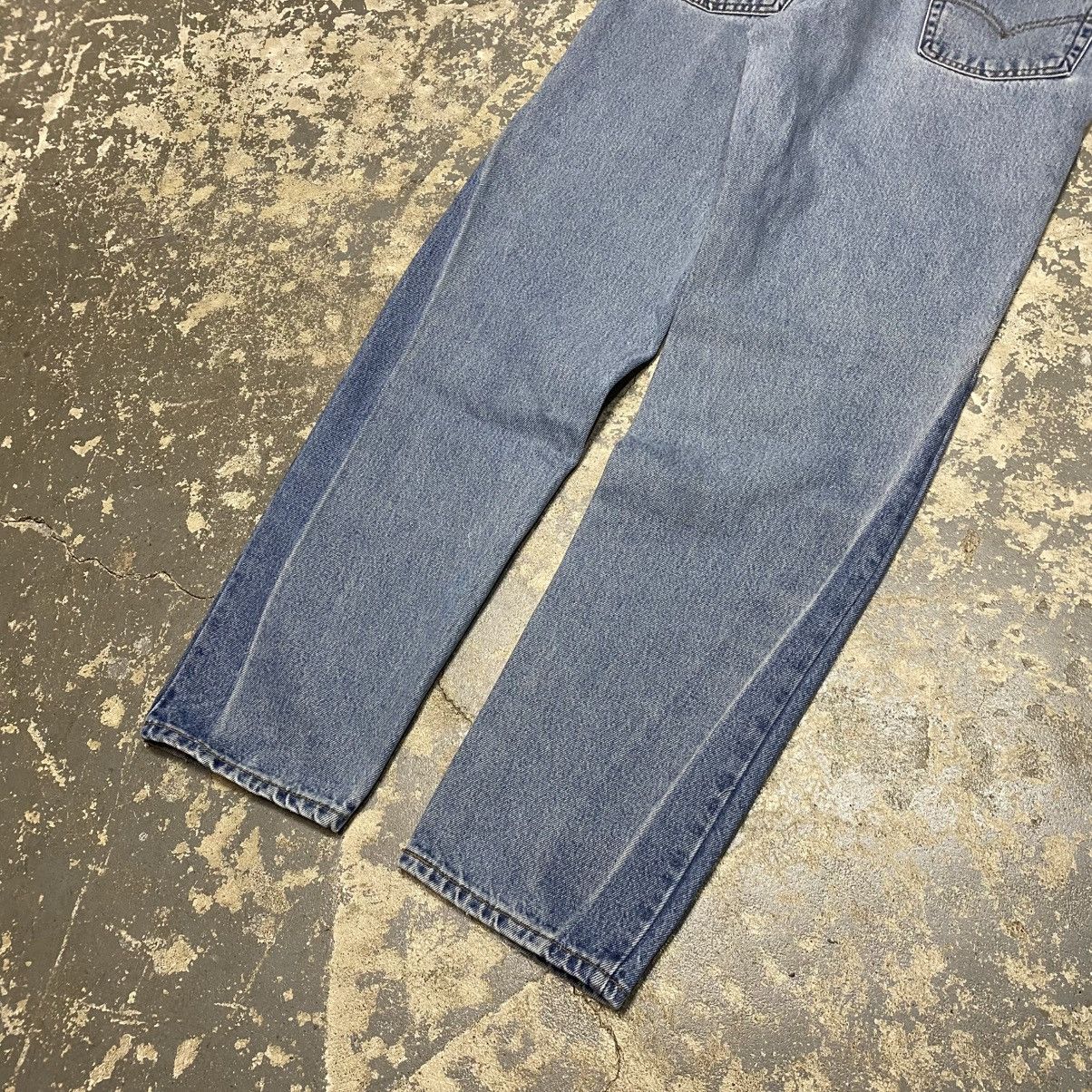 Levi's × Vintage Vintage Levi’s 550 Relaxed Fit Stripe Blue Denim USA 90s Size US 30 / EU 46 - 10 Thumbnail