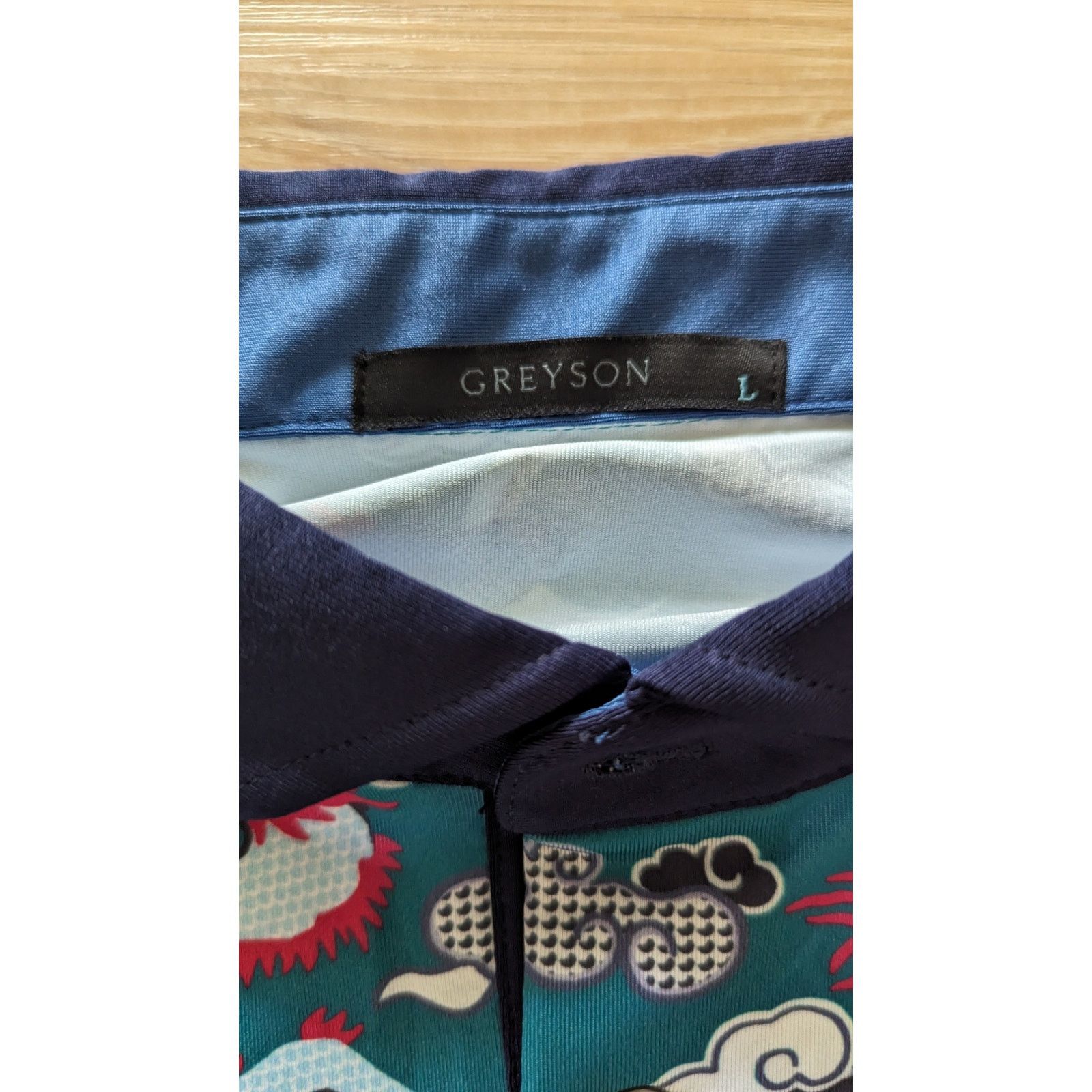Other NWT Greyson Men's Wolf Slayer Polo in Jungle size Large Size US S / EU 44-46 / 1 - 6 Thumbnail