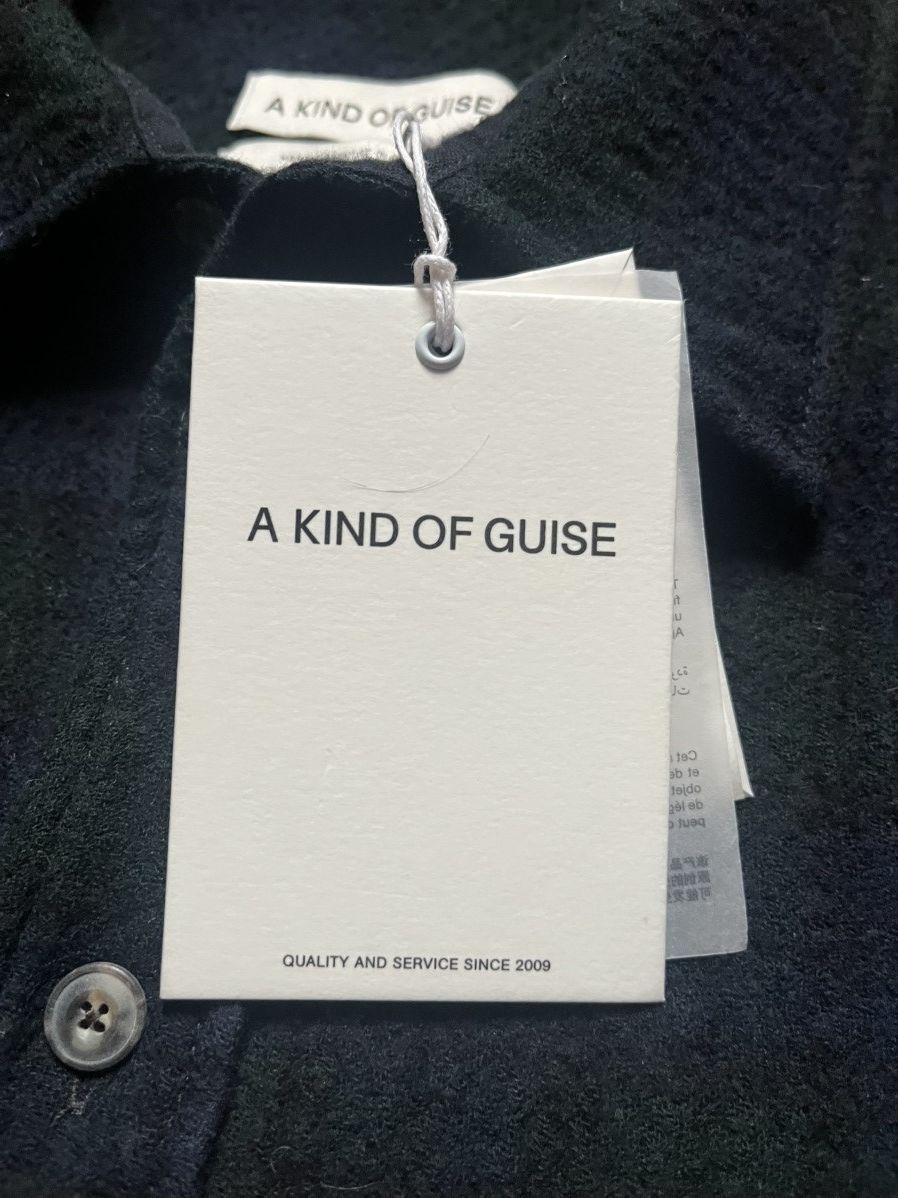 A Kind Of Guise Dullu Flannel Wool Shirt Size US XXL / EU 58 / 5 - 4 Thumbnail