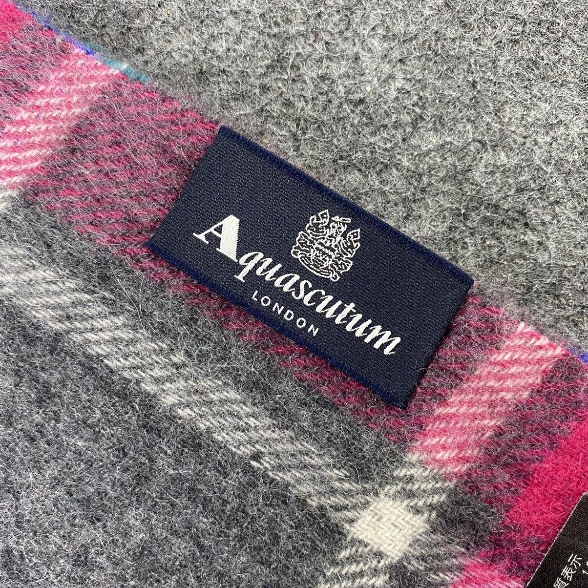 Aquascutum Aquasqutum Cashmere Scarf / Muffler / Neckwear - T1276 Size ONE SIZE - 5 Thumbnail