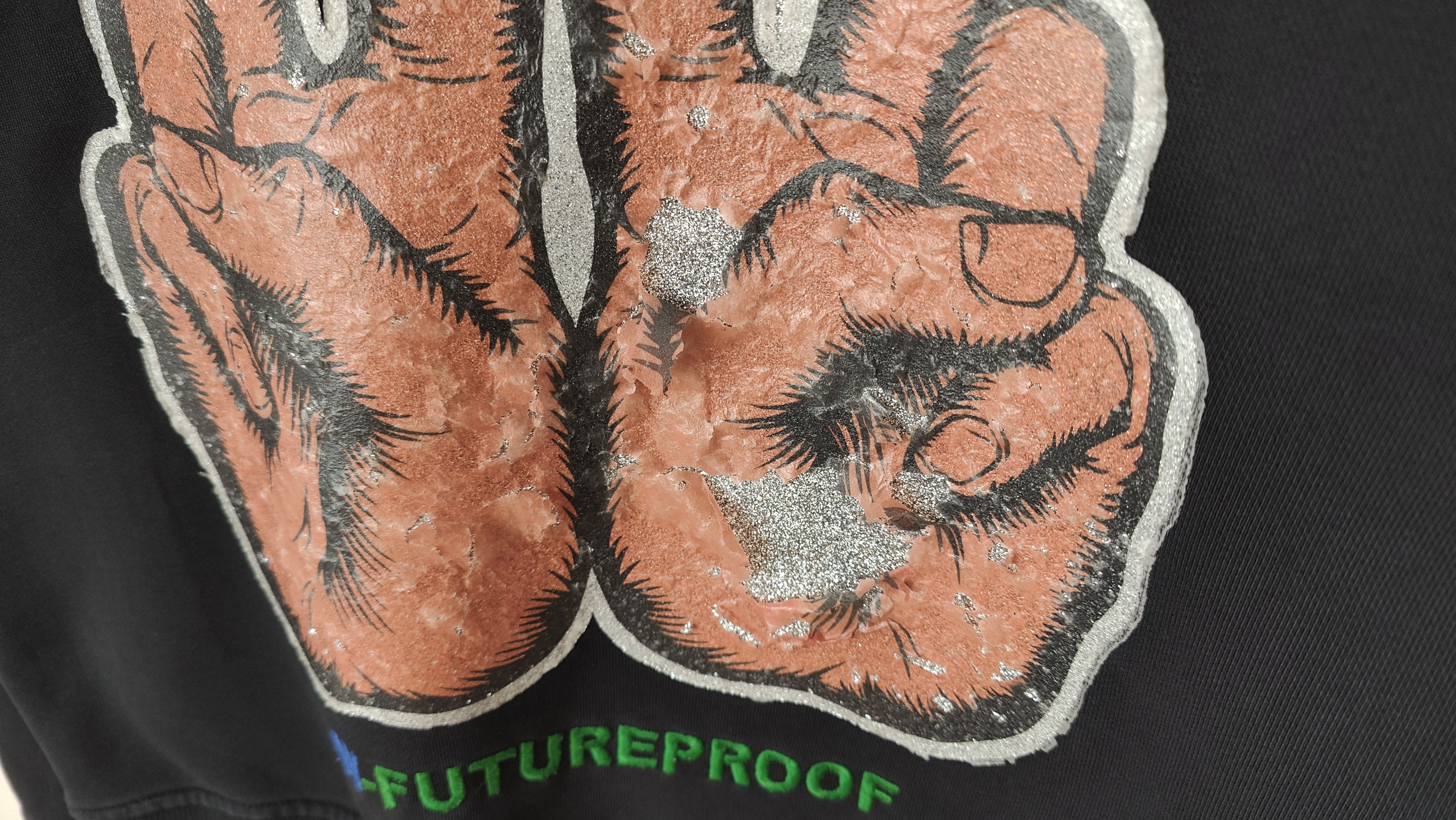 Walter Van Beirendonck Walter Van Beirendonck Peace W-Futureproof Sweatshirt Size US XS / EU 42 / 0 - 5 Thumbnail