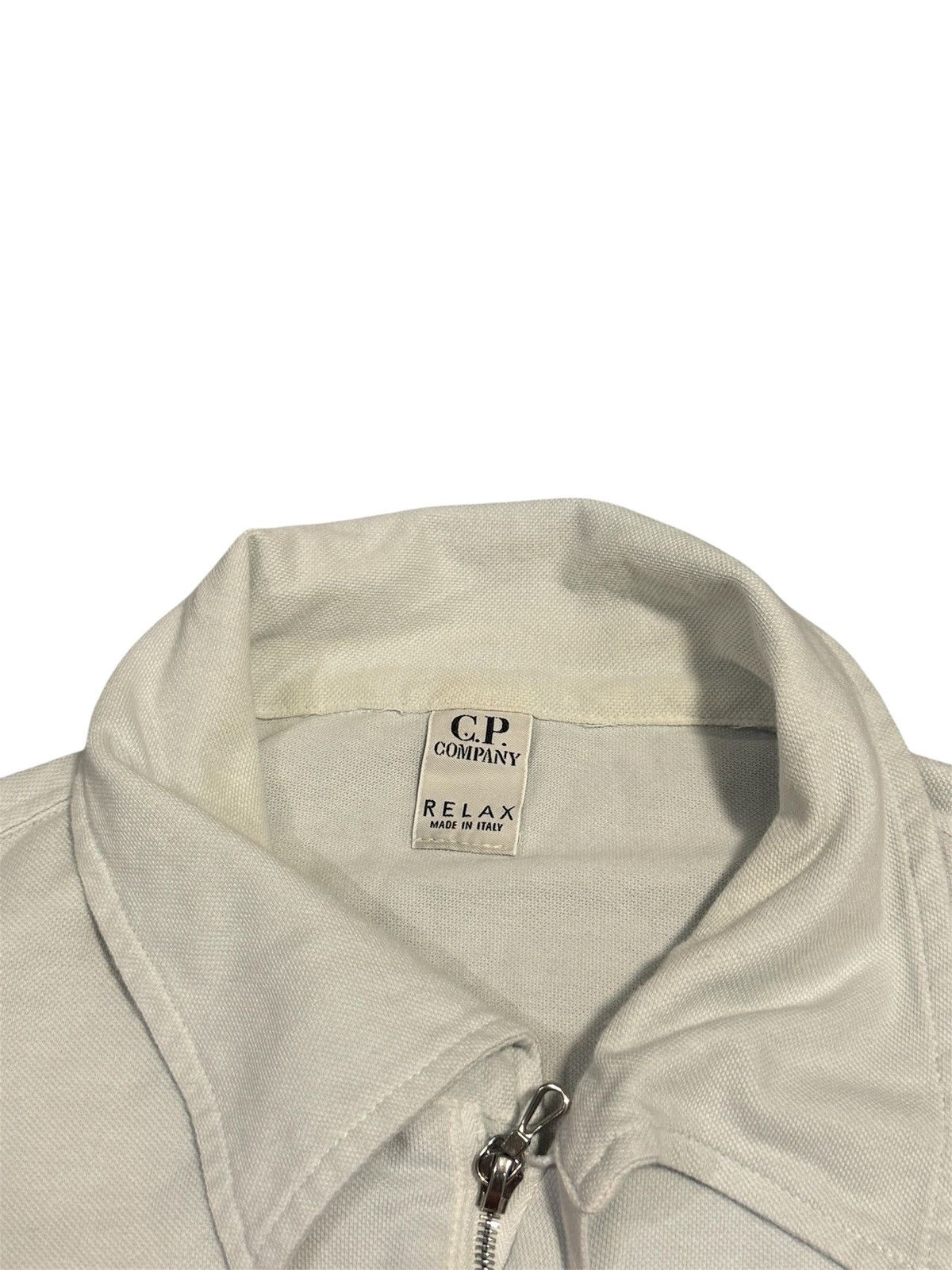 C.P. Company 🔥Archive SS/2000 CP Company Relax Zipper Polo Shirt/CO Polo Size US XL / EU 56 / 4 - 7 Thumbnail