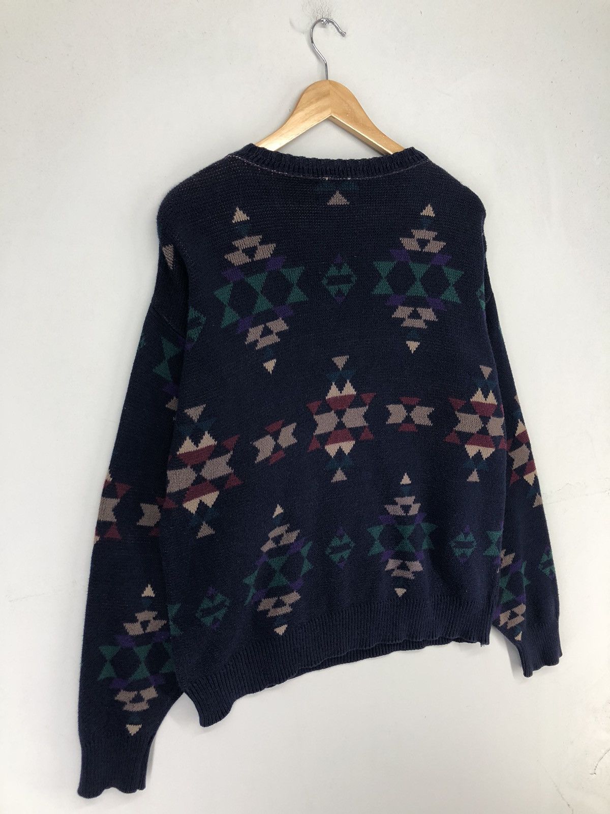 Pendleton Vintage Lobo By Pendleton Navajo Crewneck Knitwear Size US M / EU 48-50 / 2 - 6 Thumbnail