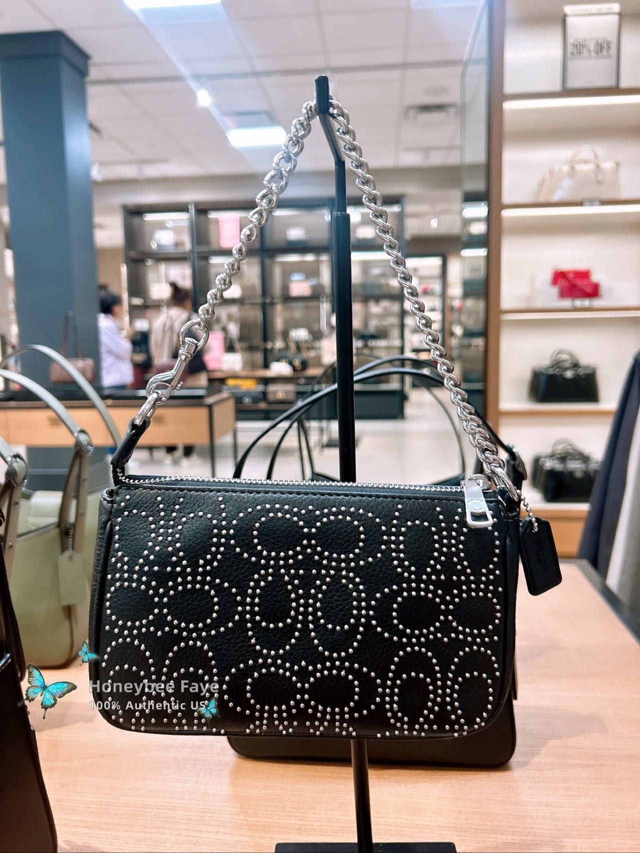 Coach NWT Coach Nolita 19 With Signature Rivets CX262 Size ONE SIZE - 2 Thumbnail