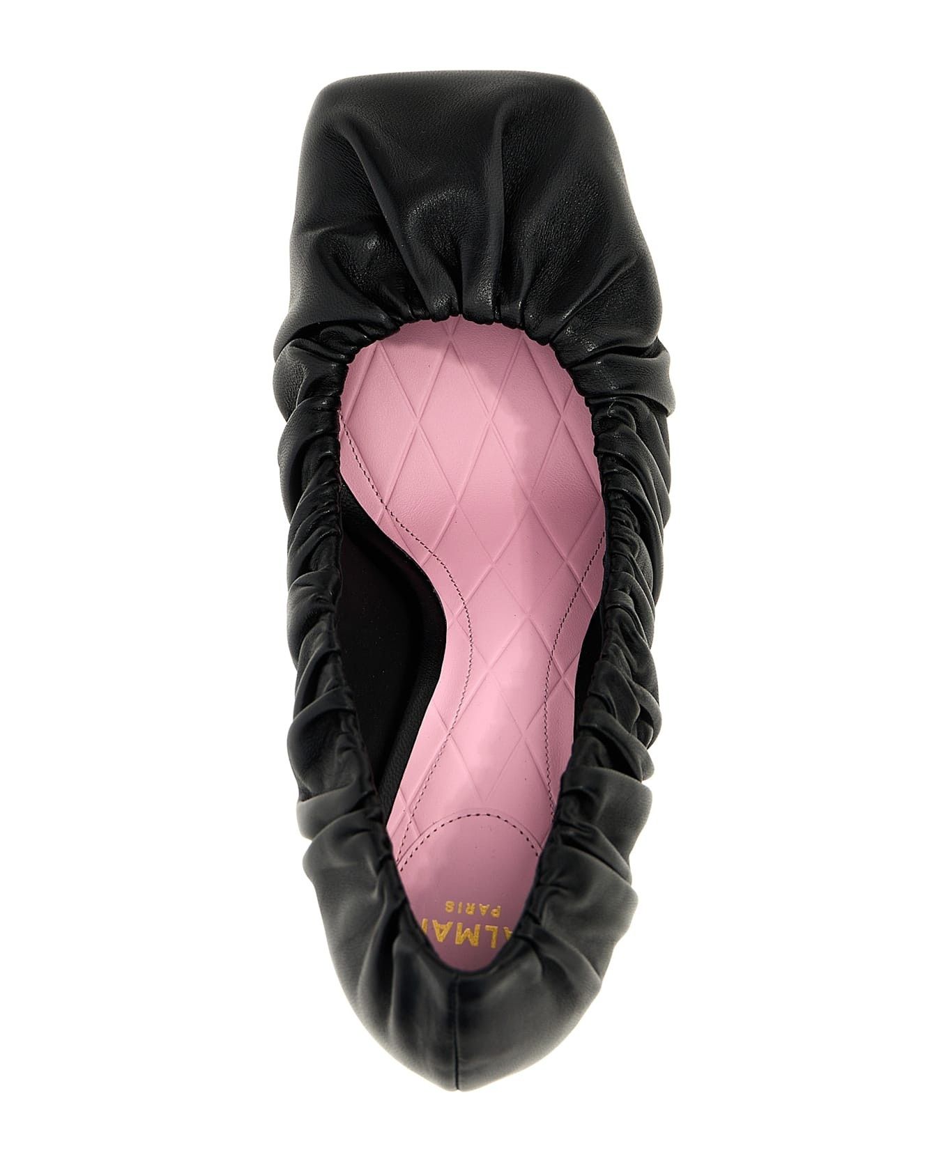 Balmain o1s1wg110925 Eden Pumps in Black Size US 6 / IT 36 - 2 Thumbnail