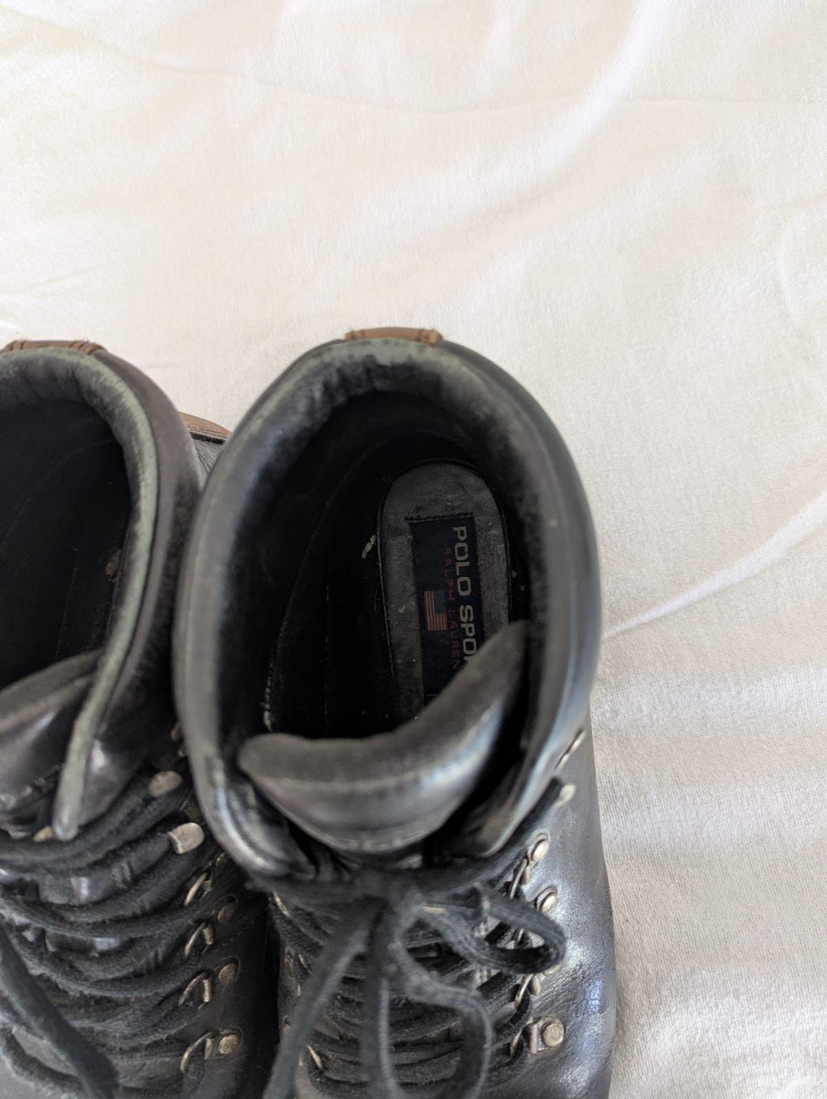 Ralph Lauren mountain black boots Size US 12 / EU 45 - 4 Thumbnail