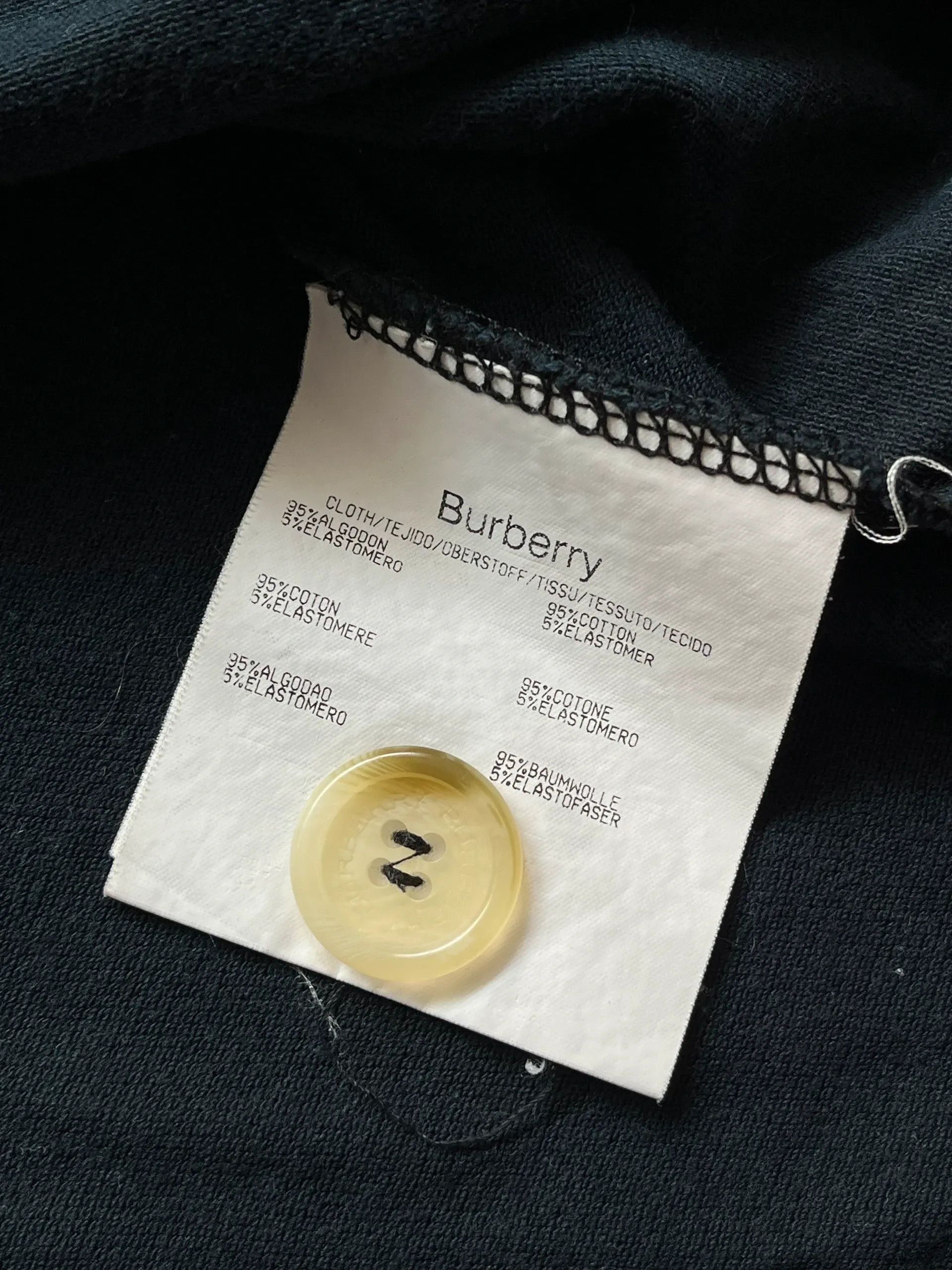 Burberry Burberry Woman Sz 46 / XL Clomby Rugby Shirt Polo Size XL / US 12-14 / IT 48-50 - 9 Thumbnail