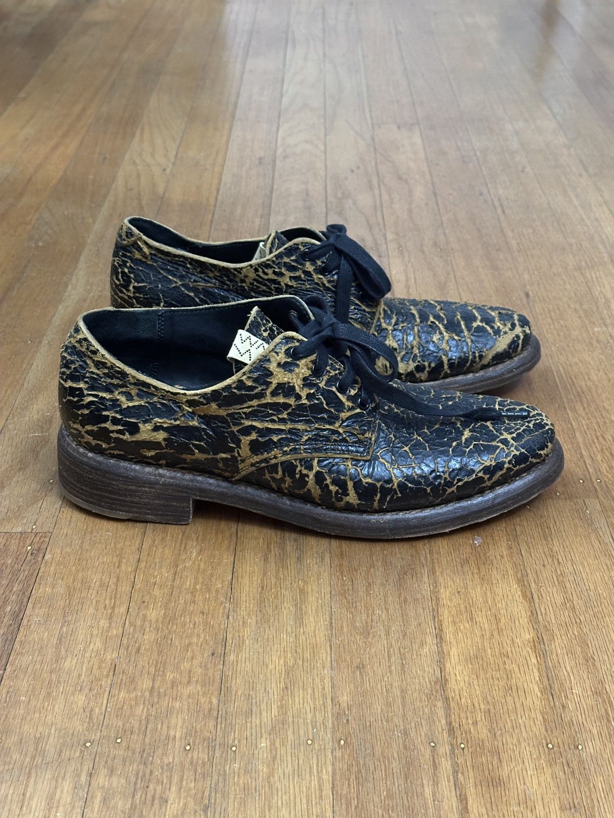 Visvim Rare Distressed Hammond Folk Derby Oxford shoes Size US 8.5 / EU 41-42 - 5 Thumbnail