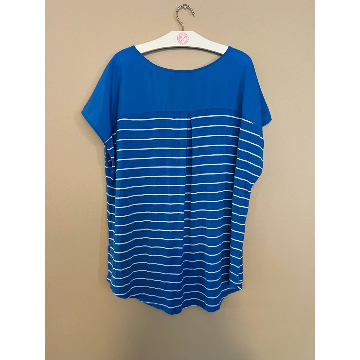 Other Adrienne Vittadini Blue And White Shirt Woman’s Size XXL Size XXL / US 16-18 / IT 52-54 - 5 Thumbnail