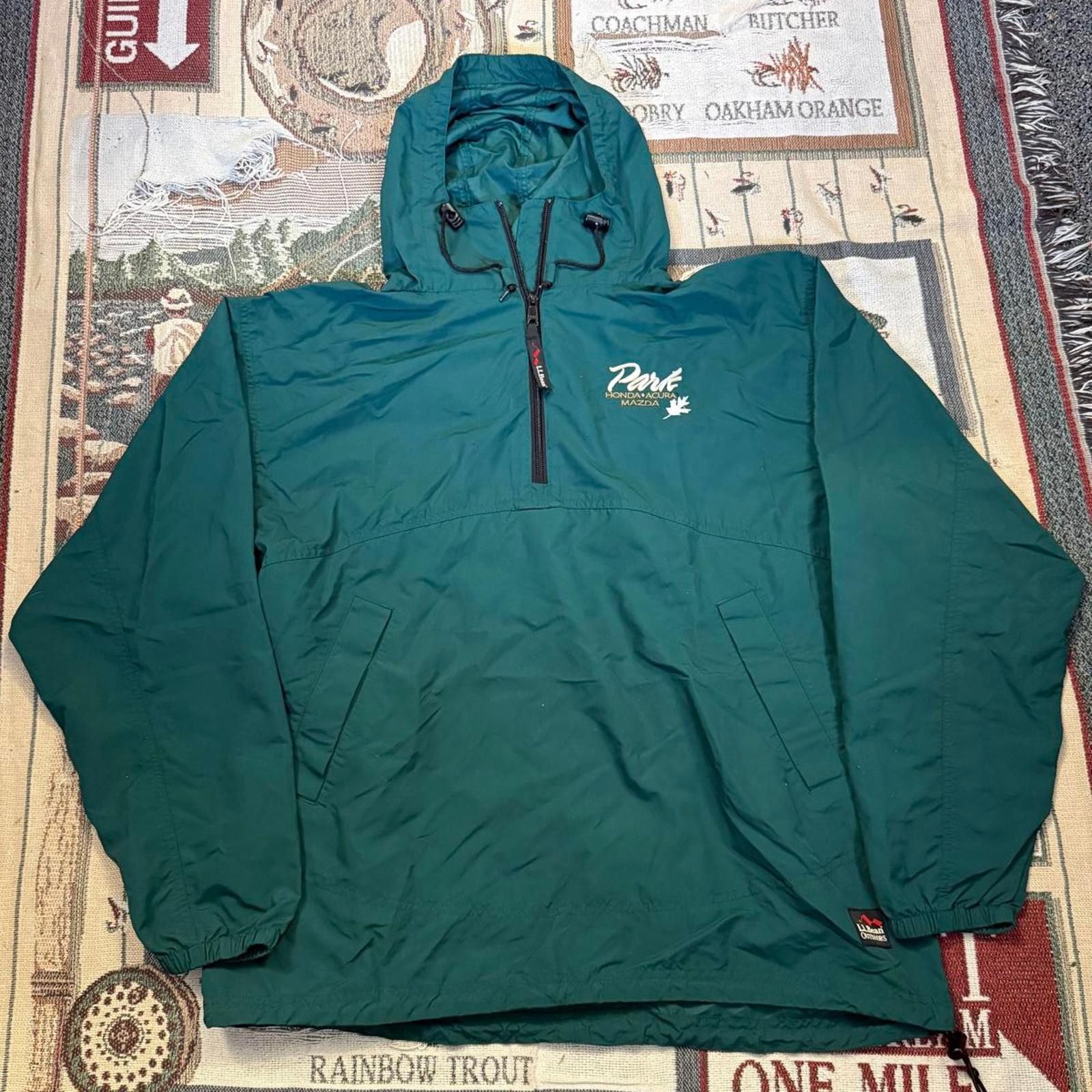 L.L. Bean Vintage 90's LL Bean Outdoors Anorak Windbreaker Jacket Size US L / EU 52-54 / 3 - 1 Thumbnail