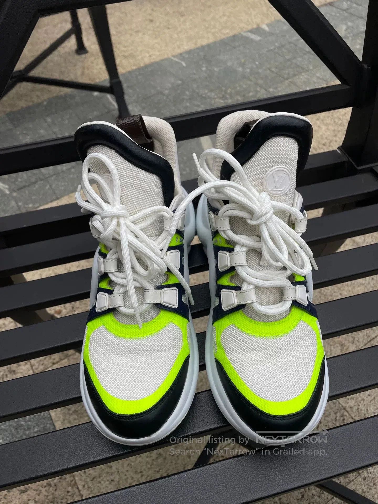 LVXWA Green Louis Vuitton Arch Bridge Shoes. Size US 7 / IT 37 - 2 Thumbnail