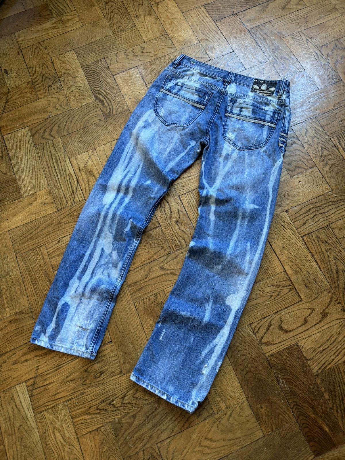 Diesel Diesel Adidas Japanese Vintage Denim Custom IF6WAS9 Jeans Size US 32 / EU 48 - 2 Thumbnail