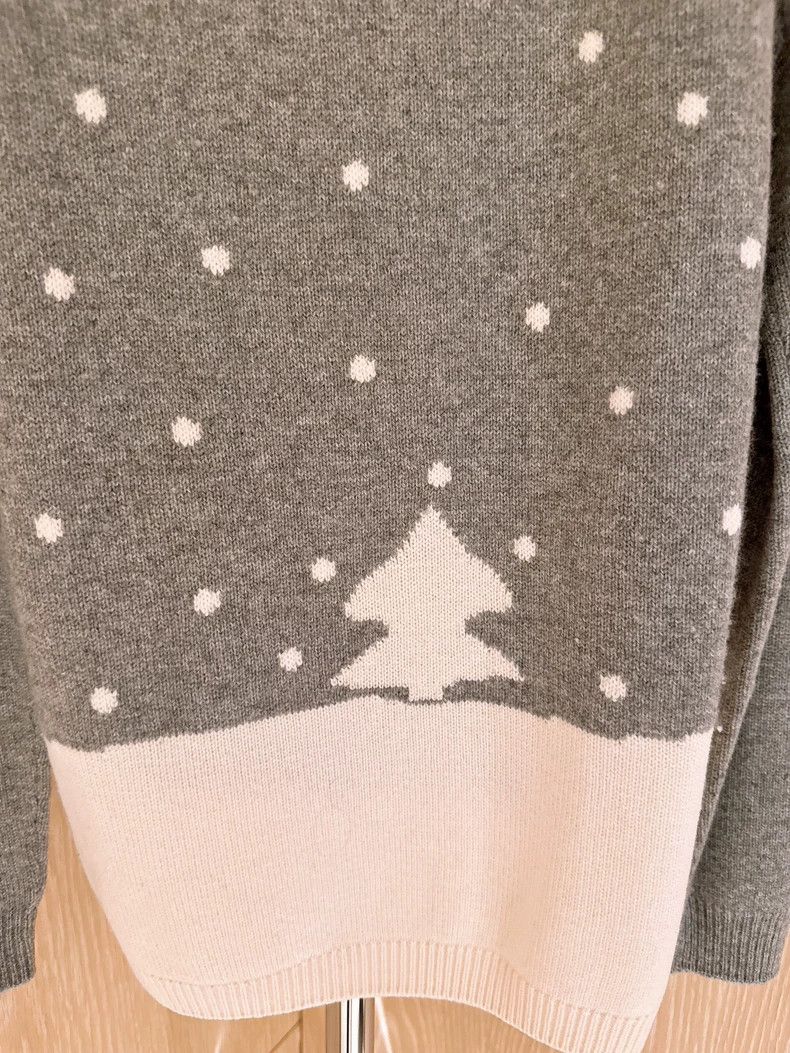 Loro Piana LORO PIANA Snowflake cashmere sweater Size L / US 10 / IT 46 - 7 Thumbnail
