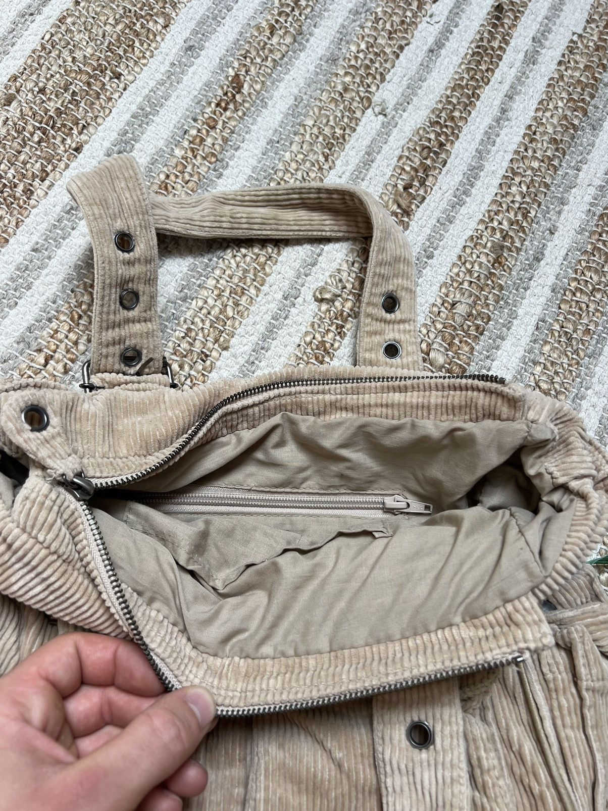 Other vintage corduroy multi pocket bag Size ONE SIZE - 6 Thumbnail