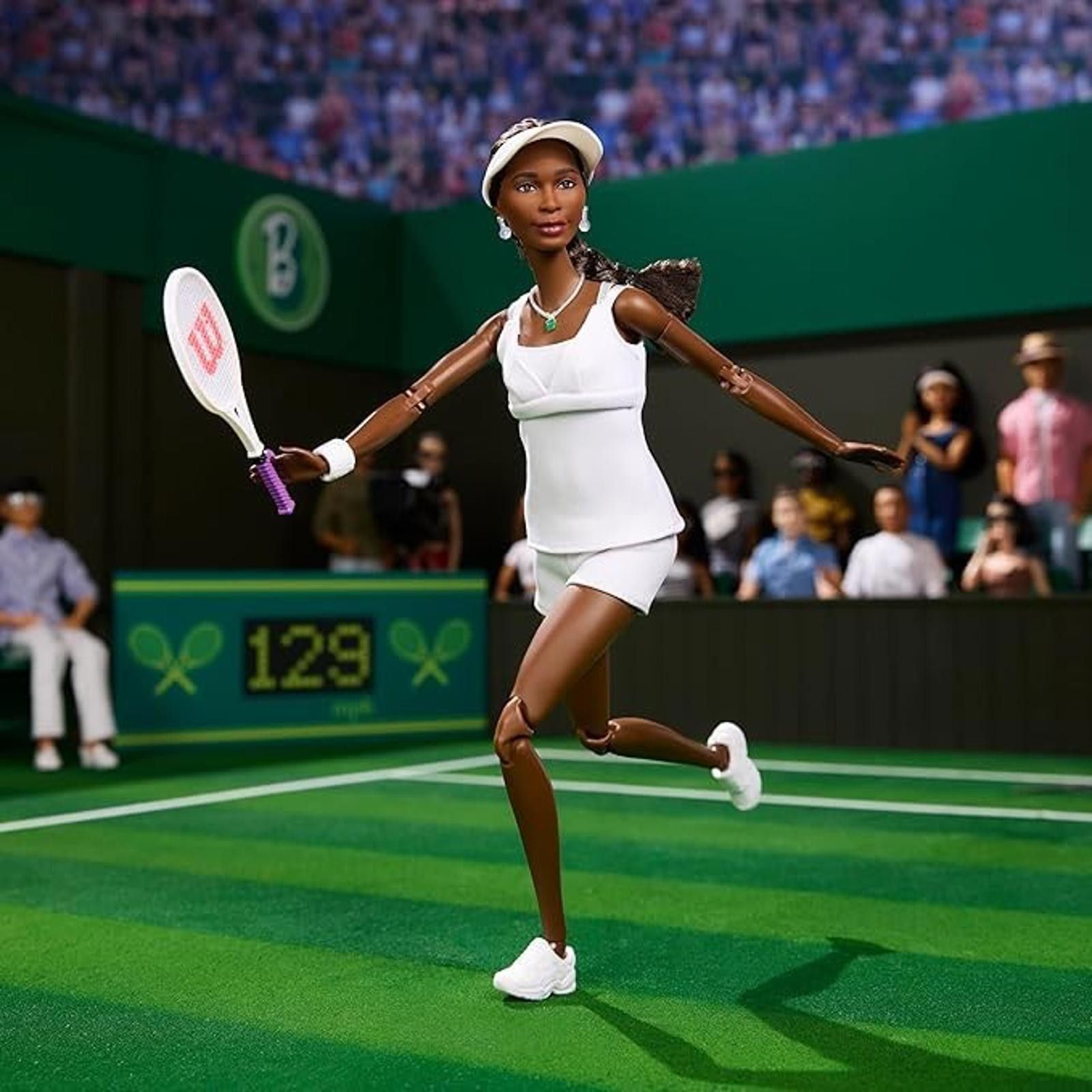 Other 2025 Venus Williams Barbie Tennis Uniform Doll HRM49 IN HAND Size ONE SIZE - 6 Thumbnail