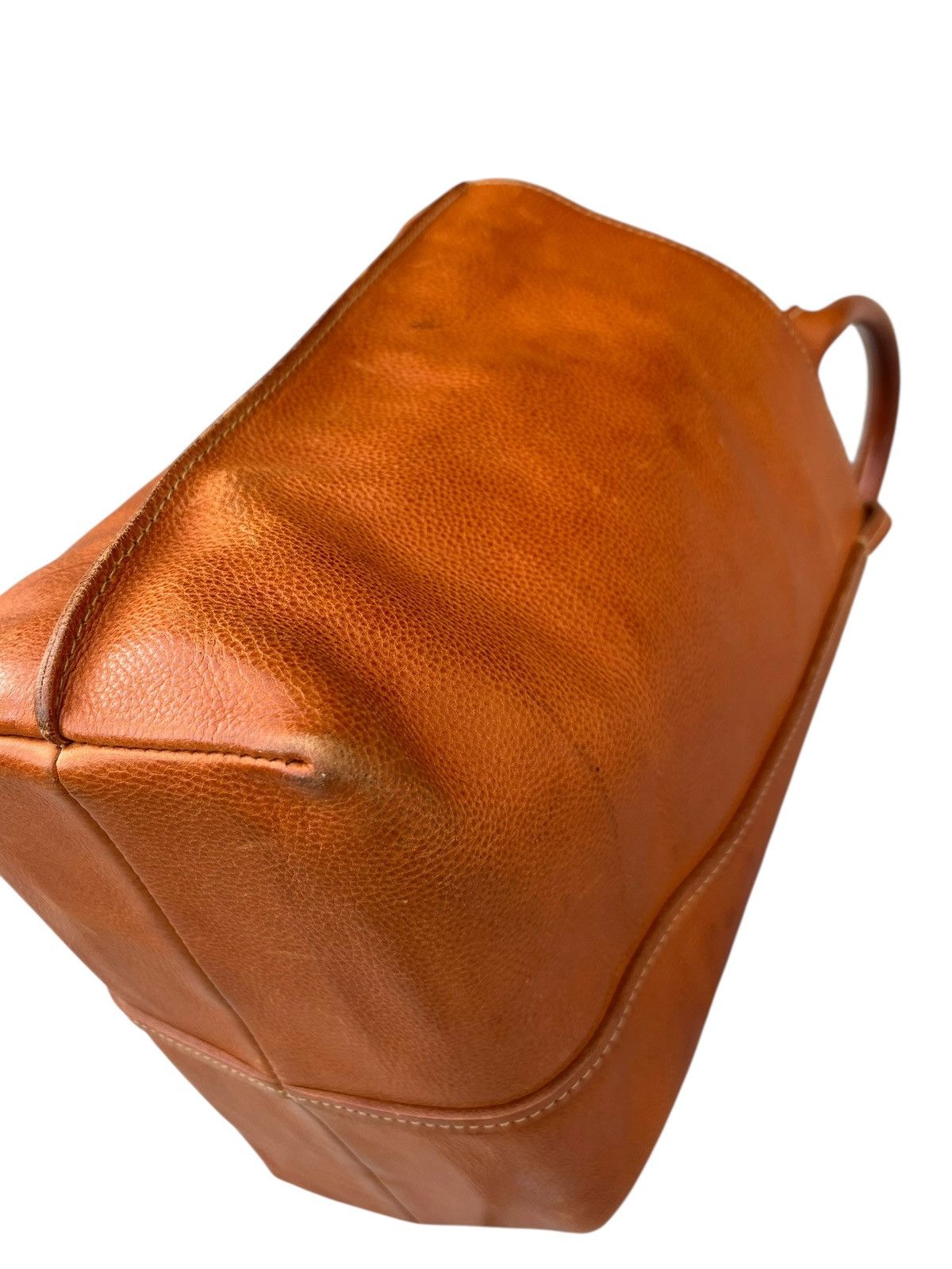 Leather Genten Japan Patina Leather Tote Bag Size ONE SIZE - 16 Thumbnail