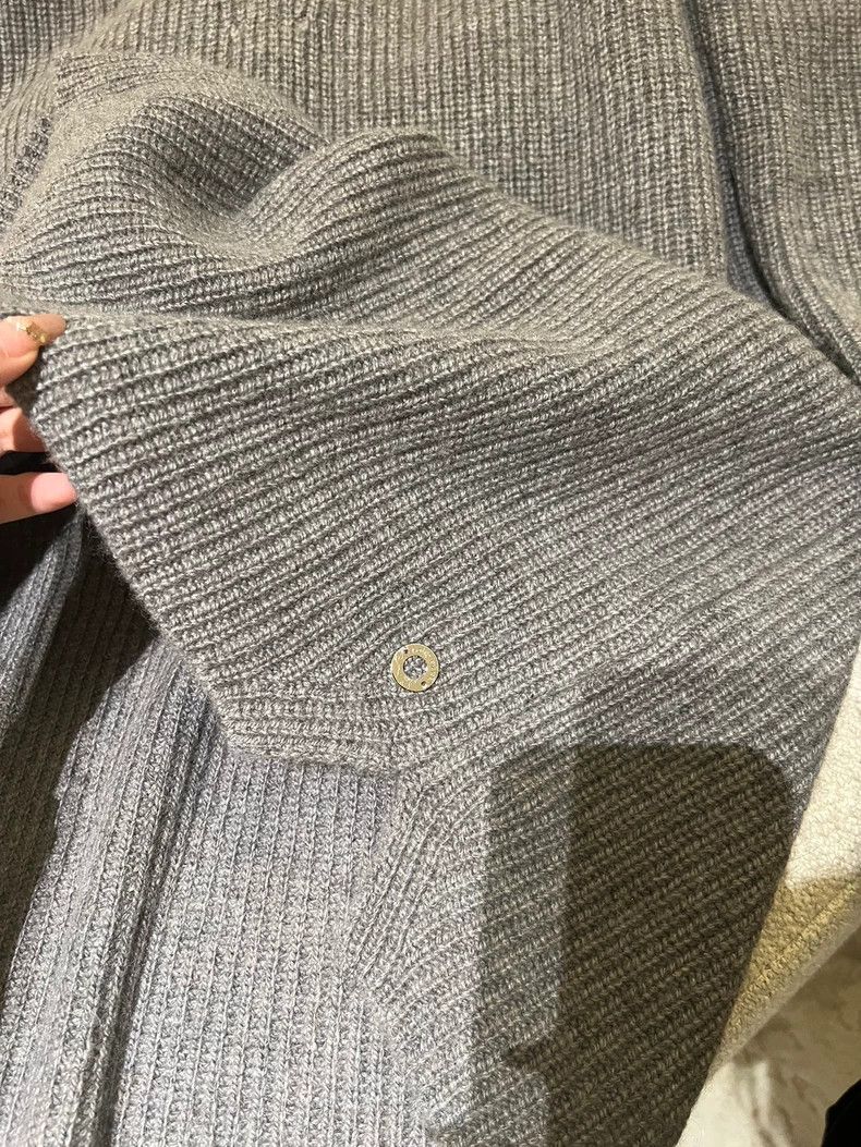 Loro Piana LORO PIANA Gray cashmere sweater dress Size M / US 6-8 / IT 42-44 - 4 Thumbnail