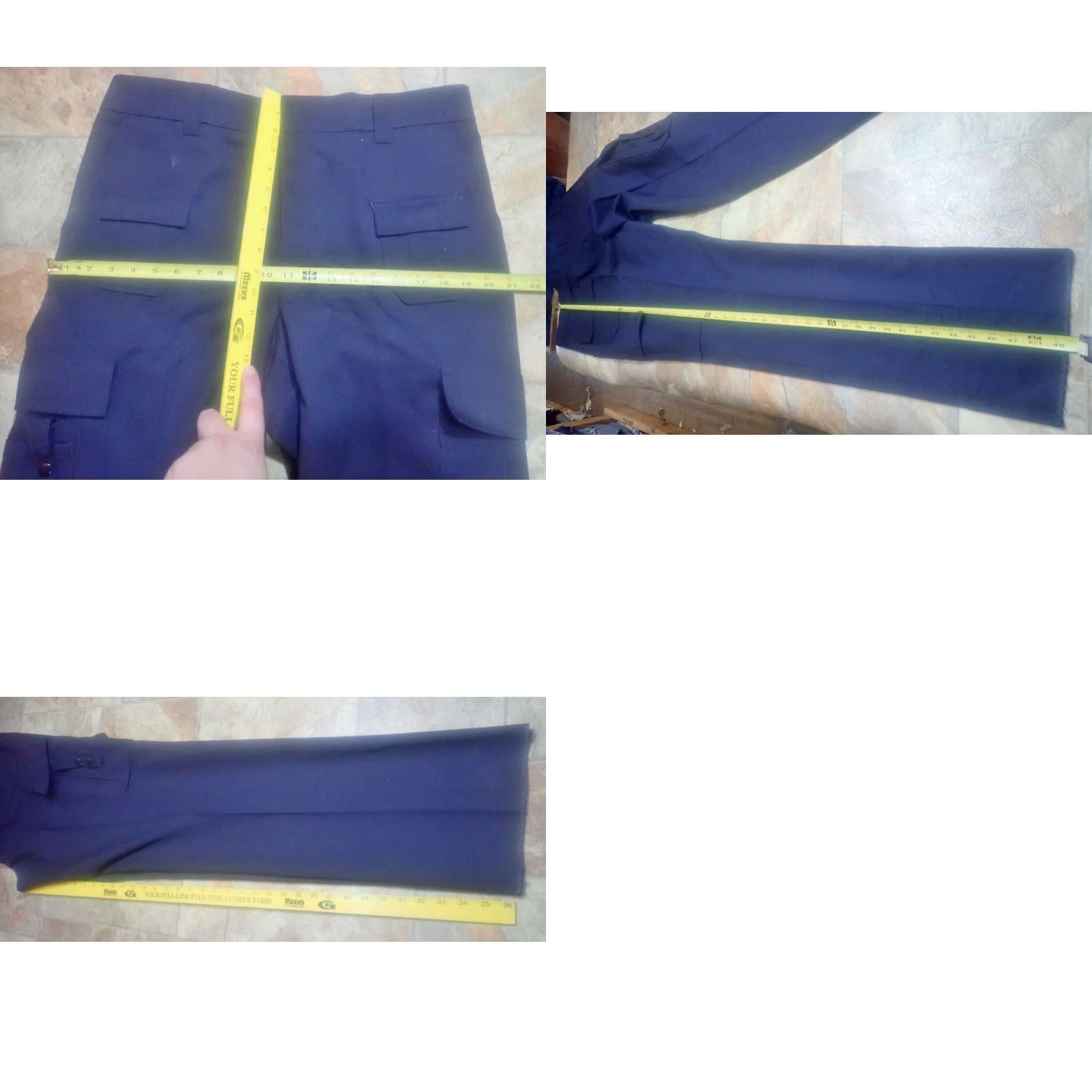 Vintage VINTAGE Horace Small HS2319 Men's First Call 9-Pocket EMT Cargo Pants 36x36 USA Made 36R Navy Size US 36 / EU 52 - 8 Thumbnail