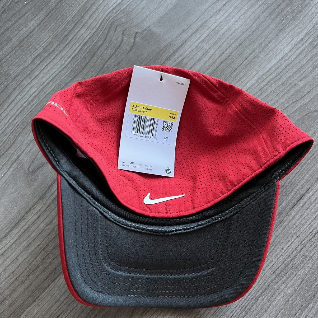 Nike × Tiger Woods Nike Golf Dri-Fit ADV Club Cal Tiger Woods in Red Size ONE SIZE - 2 Thumbnail