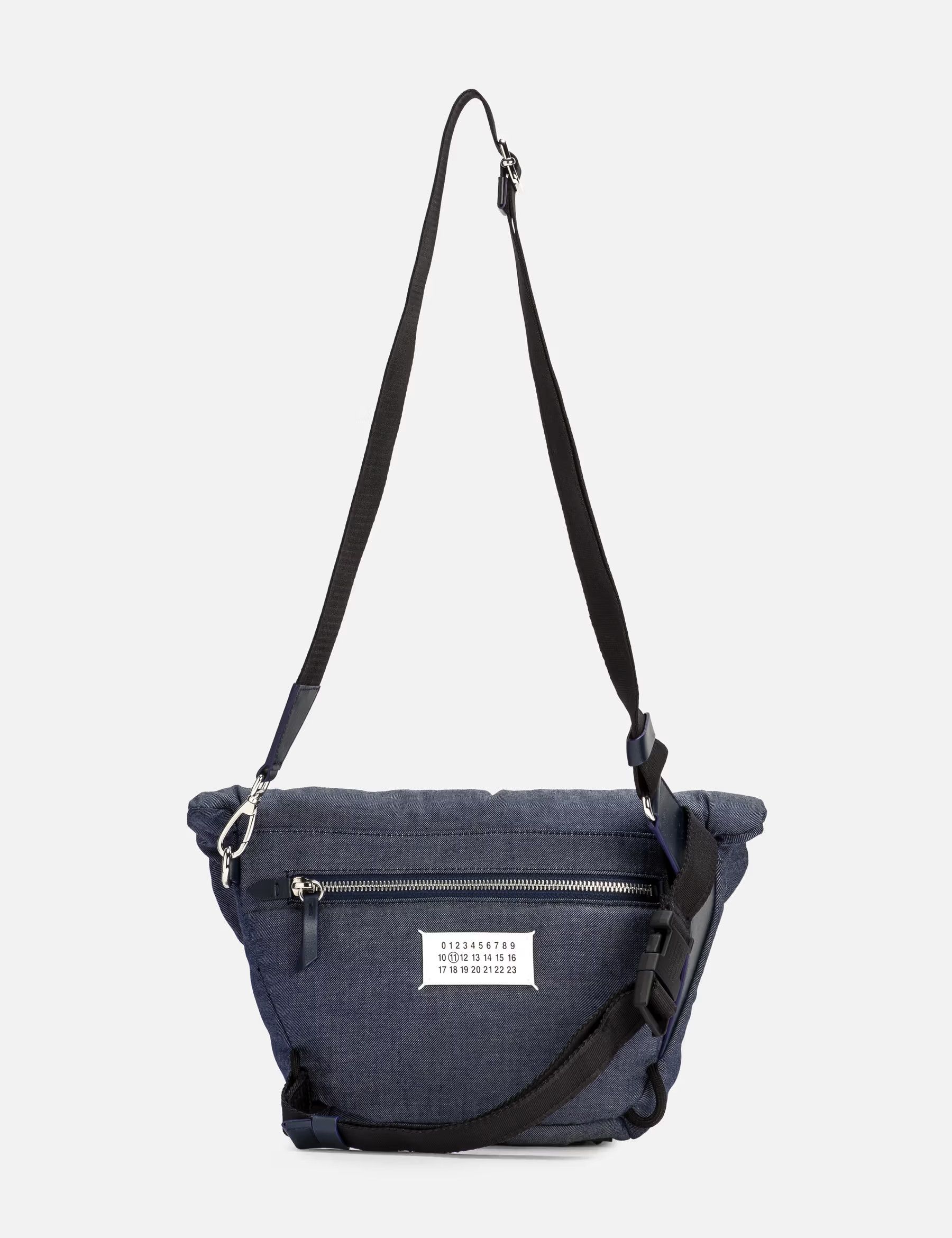 Maison Margiela o1w1db10825 Size: OS / Glam Slam Cycle Messenger Bag in Grey Size ONE SIZE - 2 Thumbnail