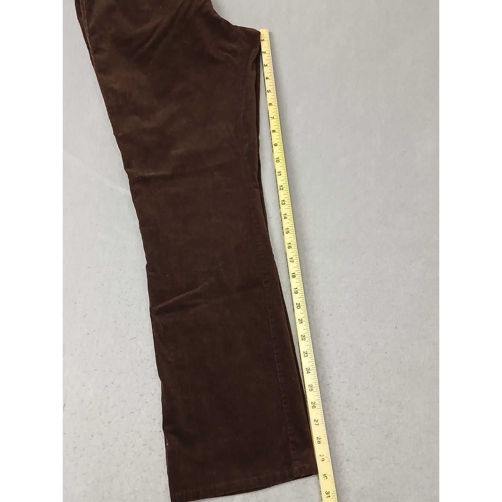 Other Crazy Horse (8) Vintage Brown Corduroy Relaxed Boot Cut Pant Size 30" / US 8 / IT 44 - 4 Thumbnail
