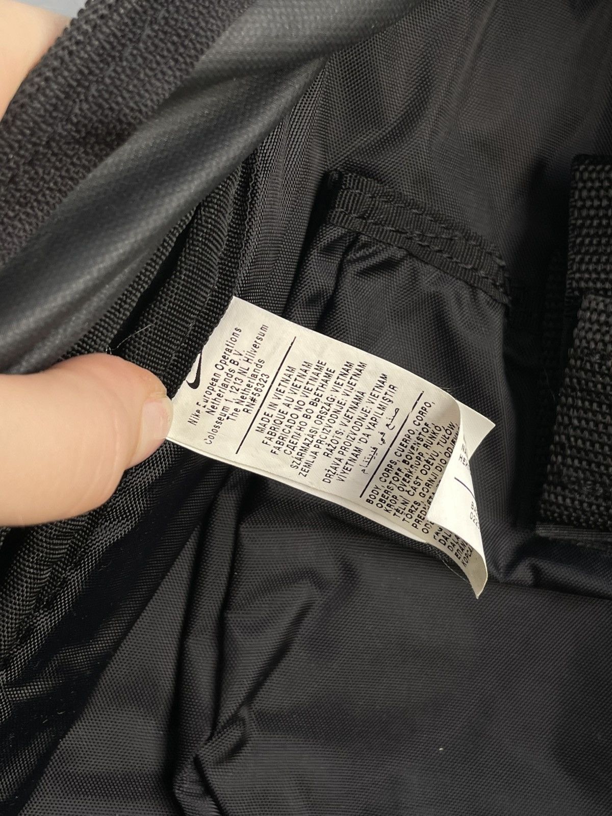 Nike Retro Nike drill swoosh bag pack messenger y2k style Size ONE SIZE - 12 Thumbnail