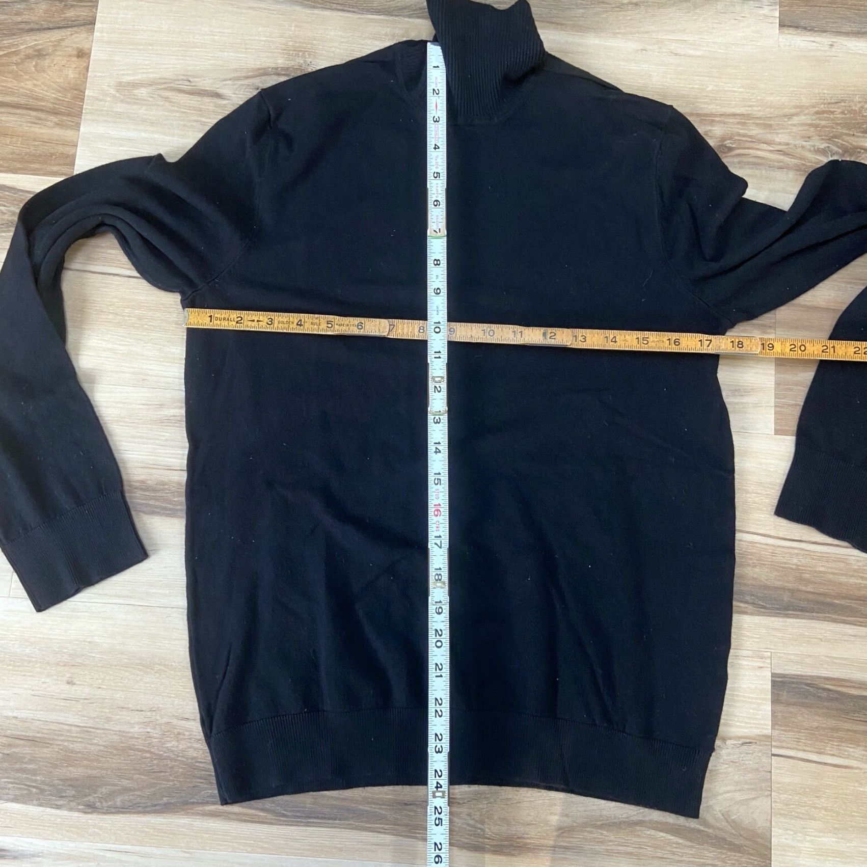 Bershka Bershka Sweater Womens Medium Black Turtleneck Long Sleeve Knit Pullover Size M / US 6-8 / IT 42-44 - 4 Thumbnail