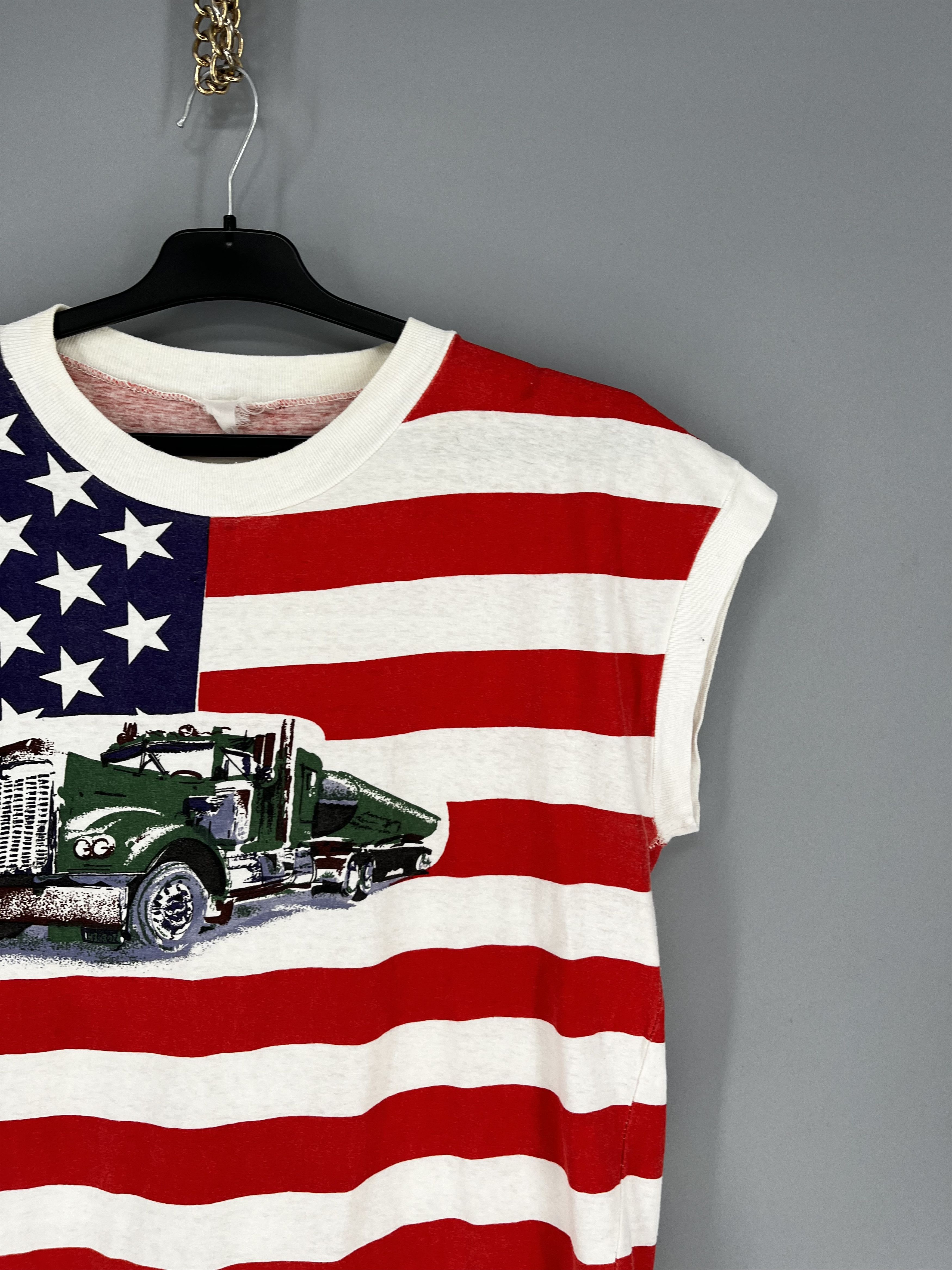 Vintage Vintage Truck T-shirt AMERICAN BEST USA Size US L / EU 52-54 / 3 - 6 Thumbnail