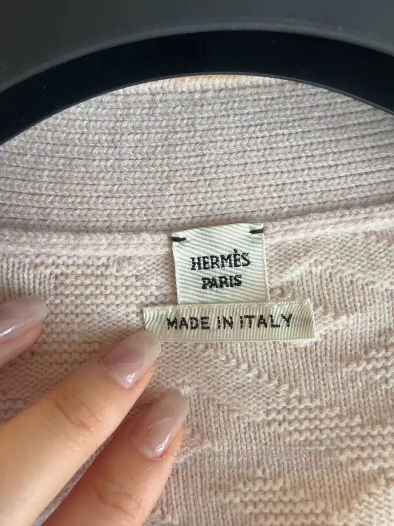 Hermes Hermes Pink Cardigan Sweater Coat Size 36. Size US M / EU 48-50 / 2 - 3 Thumbnail
