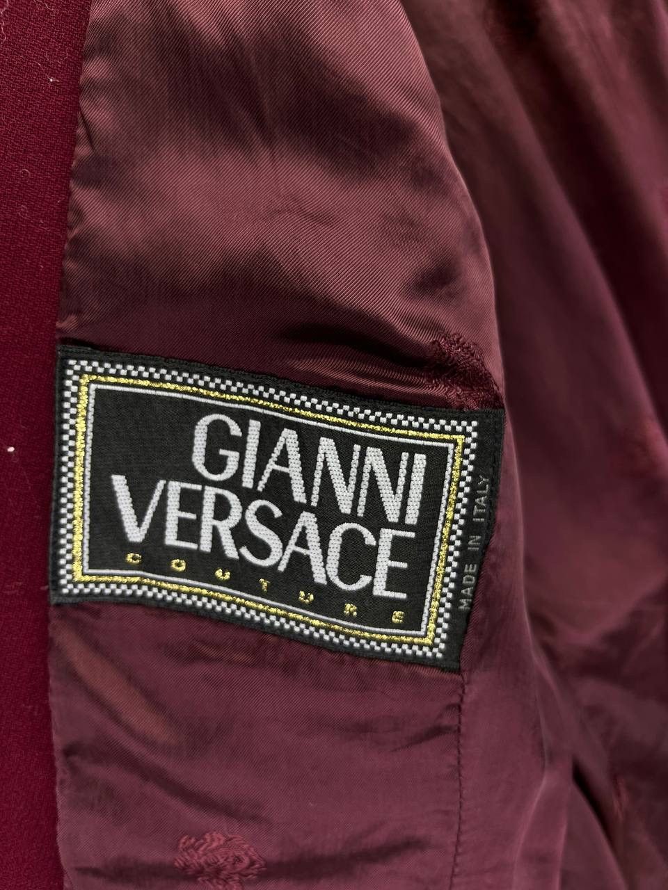 Versace Vintage Gianni Versace Wool Cardigan Coat Jacket Size S / US 4 / IT 40 - 9 Thumbnail